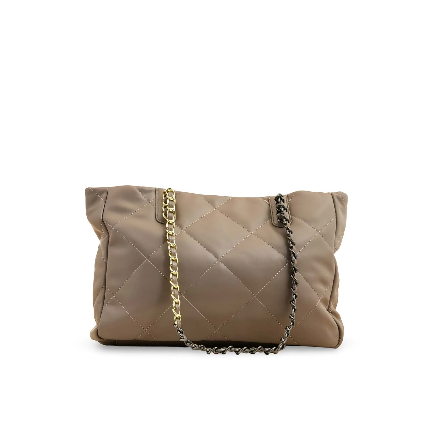 Grey Formal Shoulder Bag P36321 - Image 4