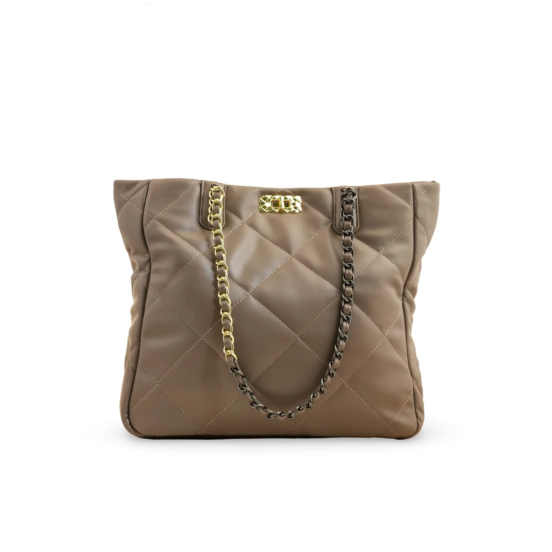 Grey Formal Shoulder Bag P36322 - Image 2