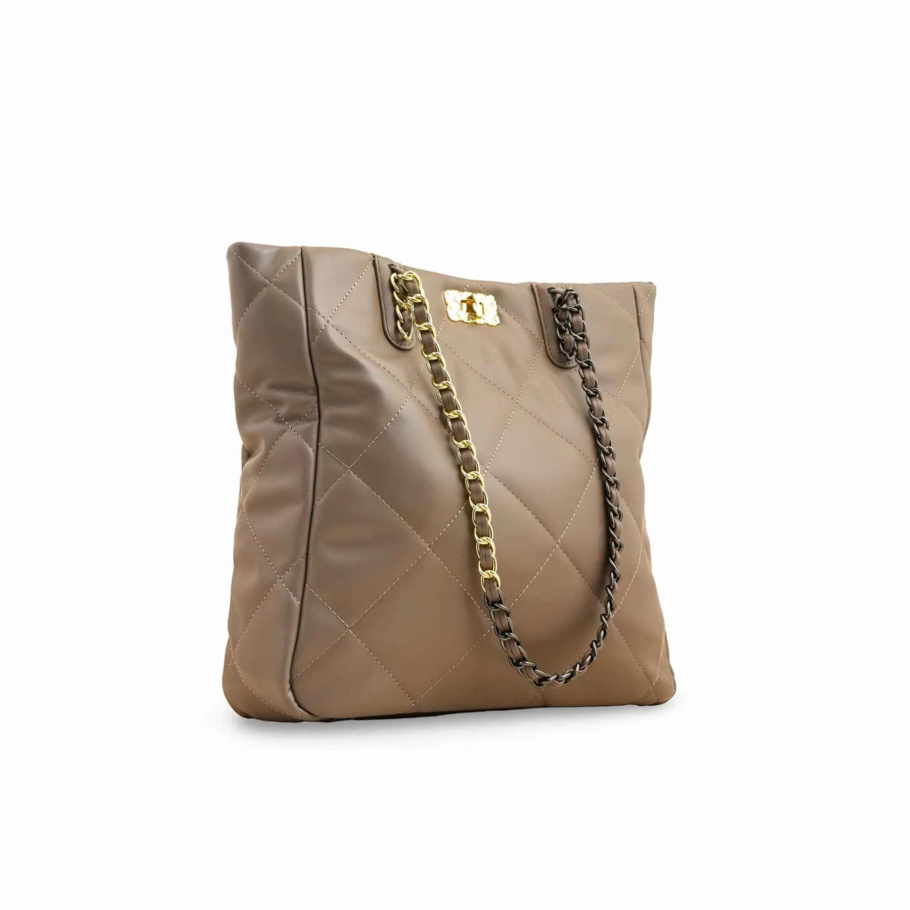 Grey Formal Shoulder Bag P36322 - Image 3