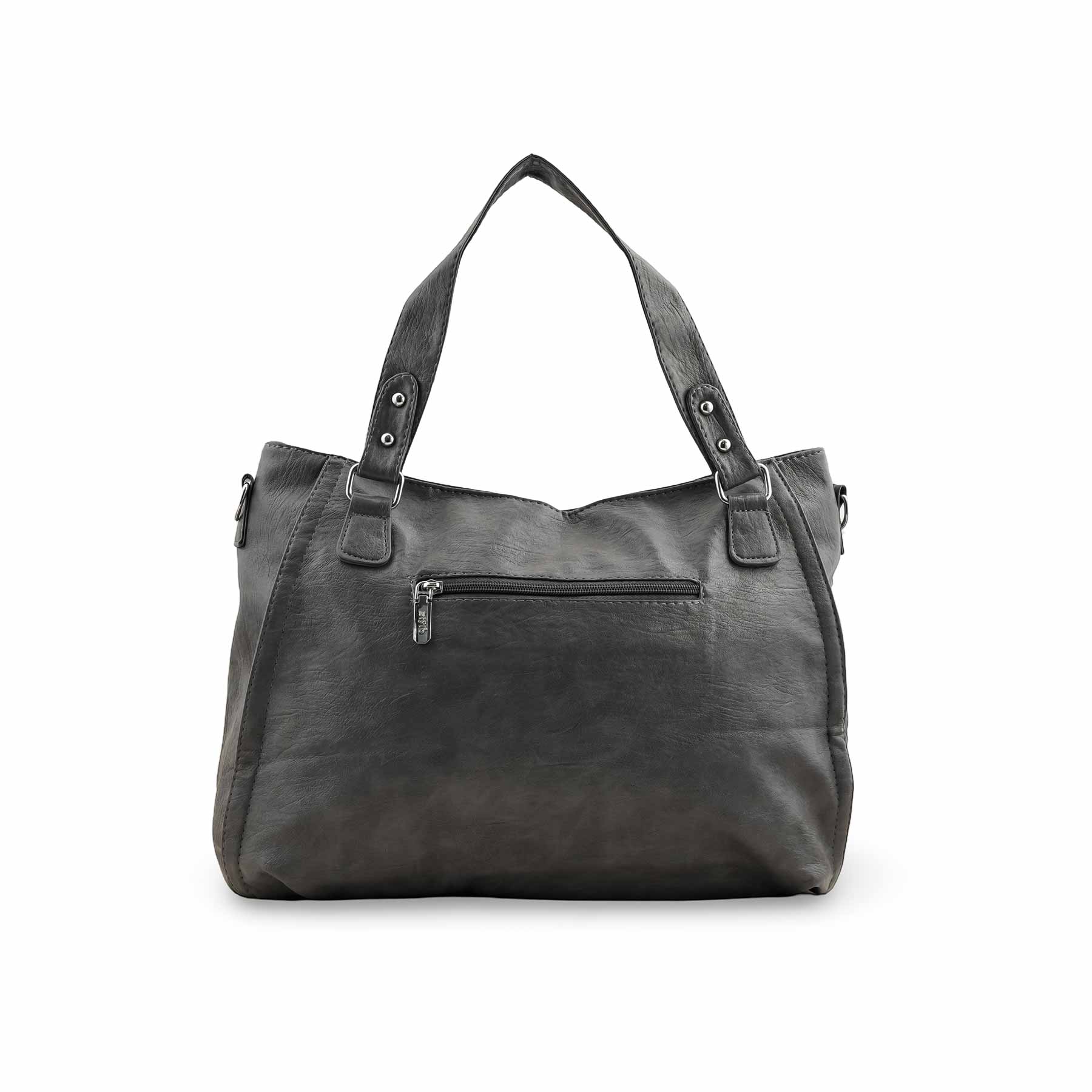 Grey Formal Shoulder Bag P36348 - Image 3
