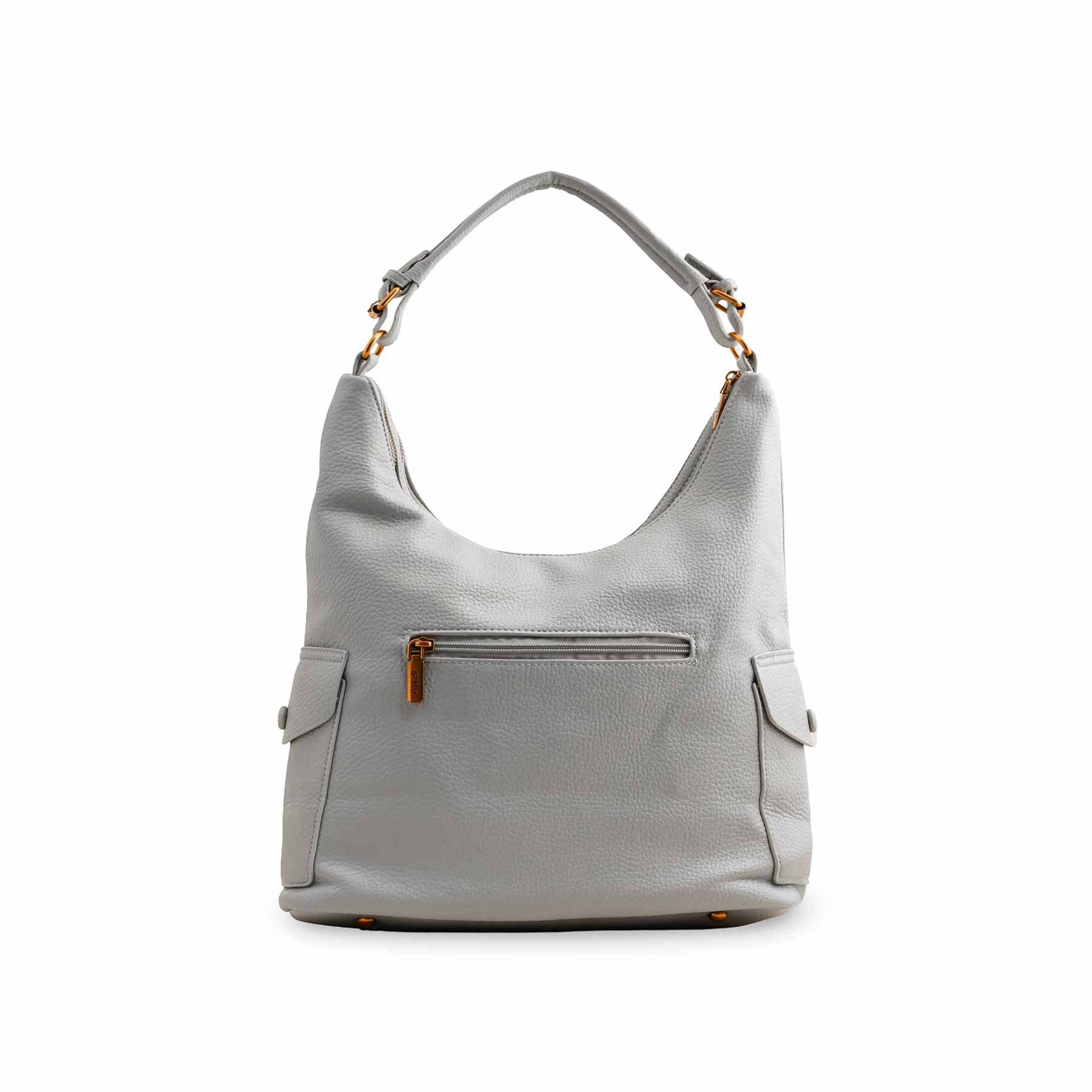 Grey Formal Shoulder Bag P36381 - Image 4