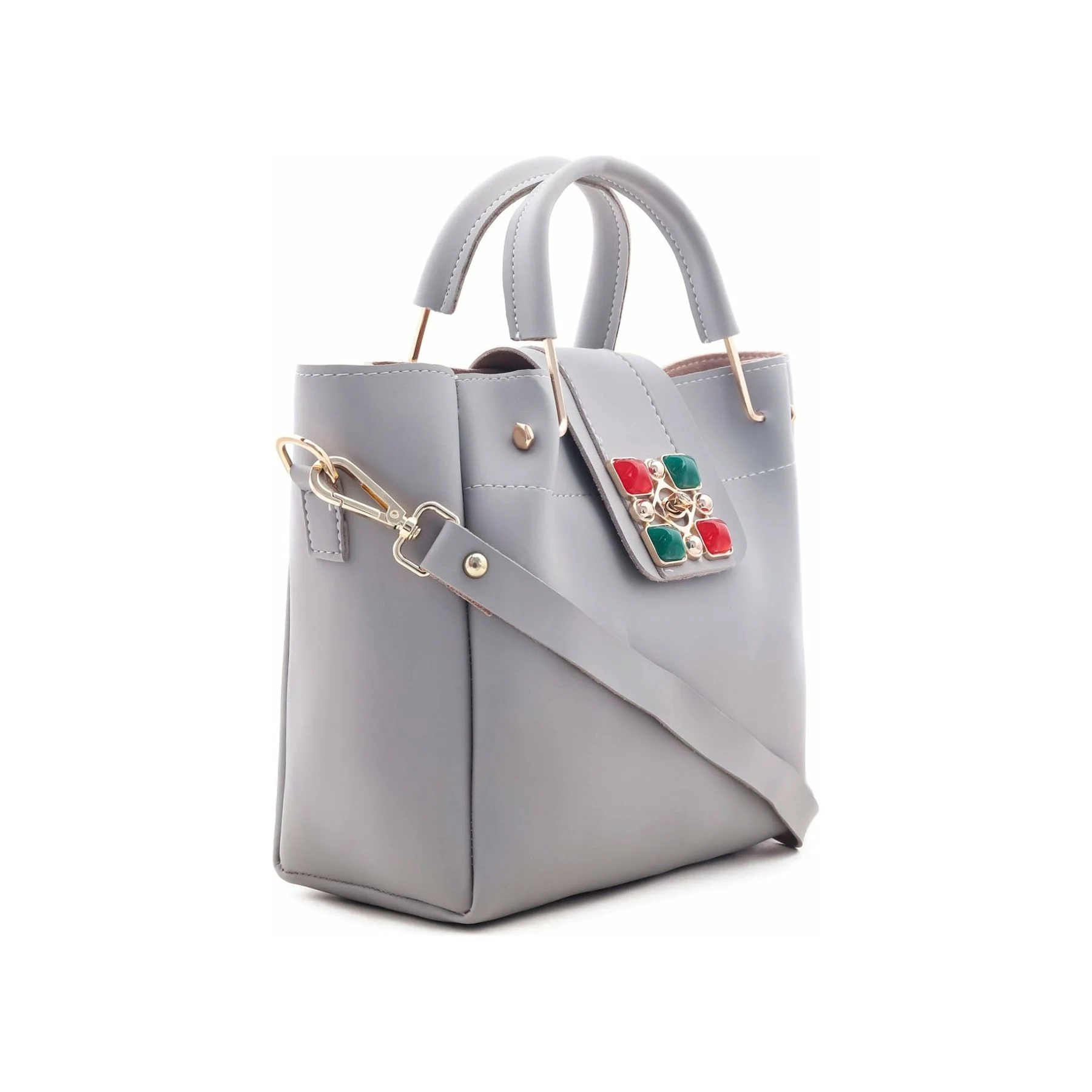 Grey Formal Shoulder Bag P54280