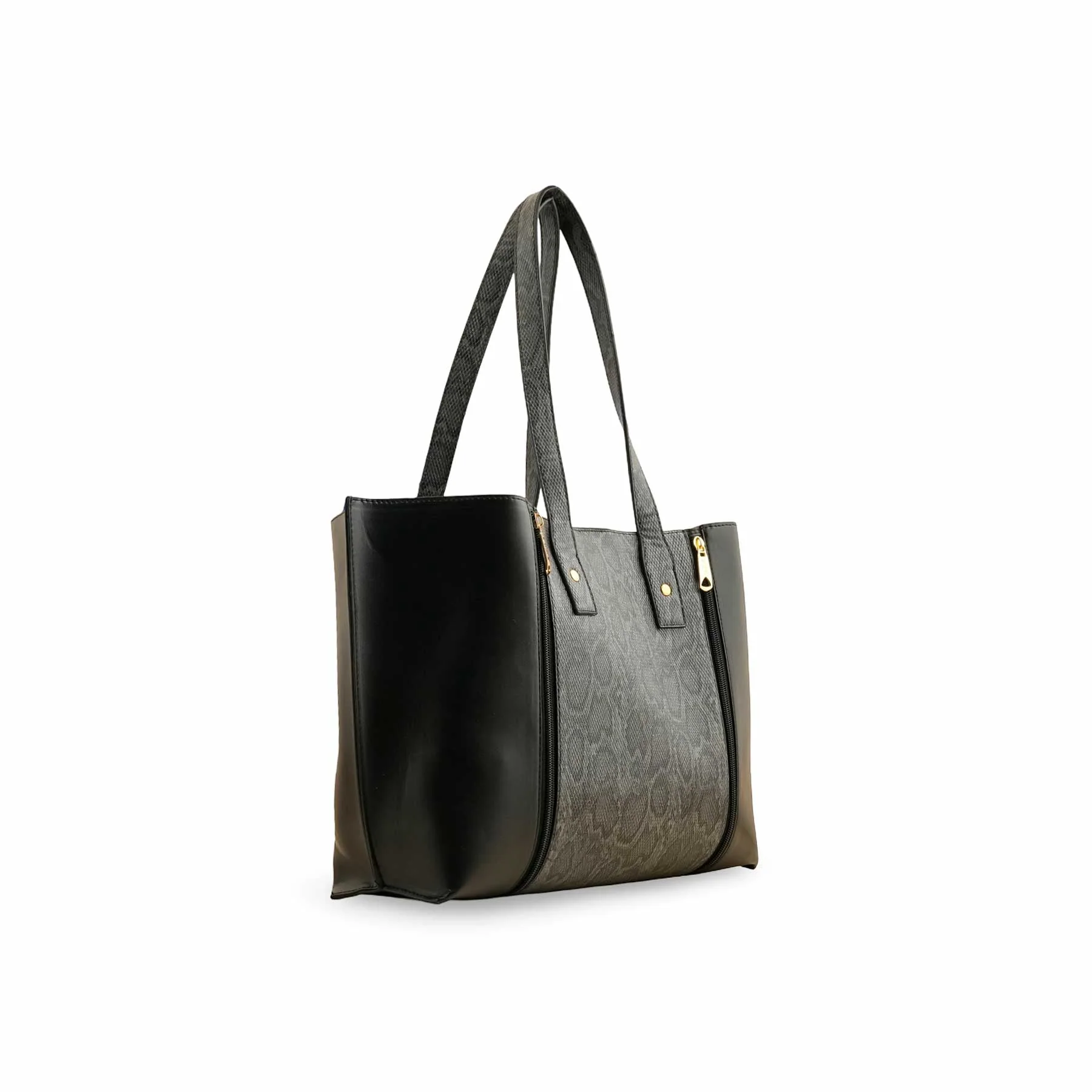 Grey Formal Shoulder Bag P55729 - Image 3