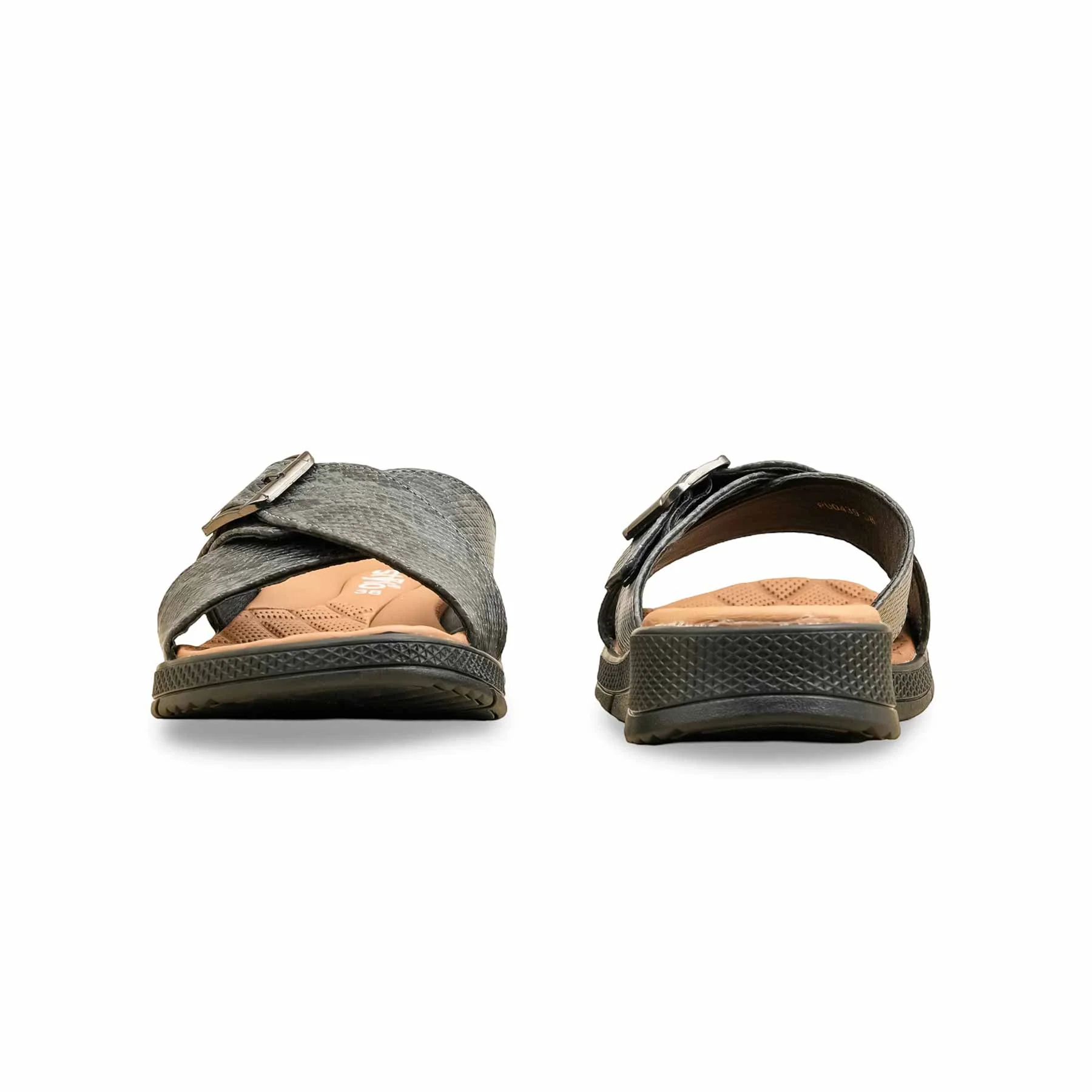 Grey Formal Slipper For Ladies PU0439 - Image 4
