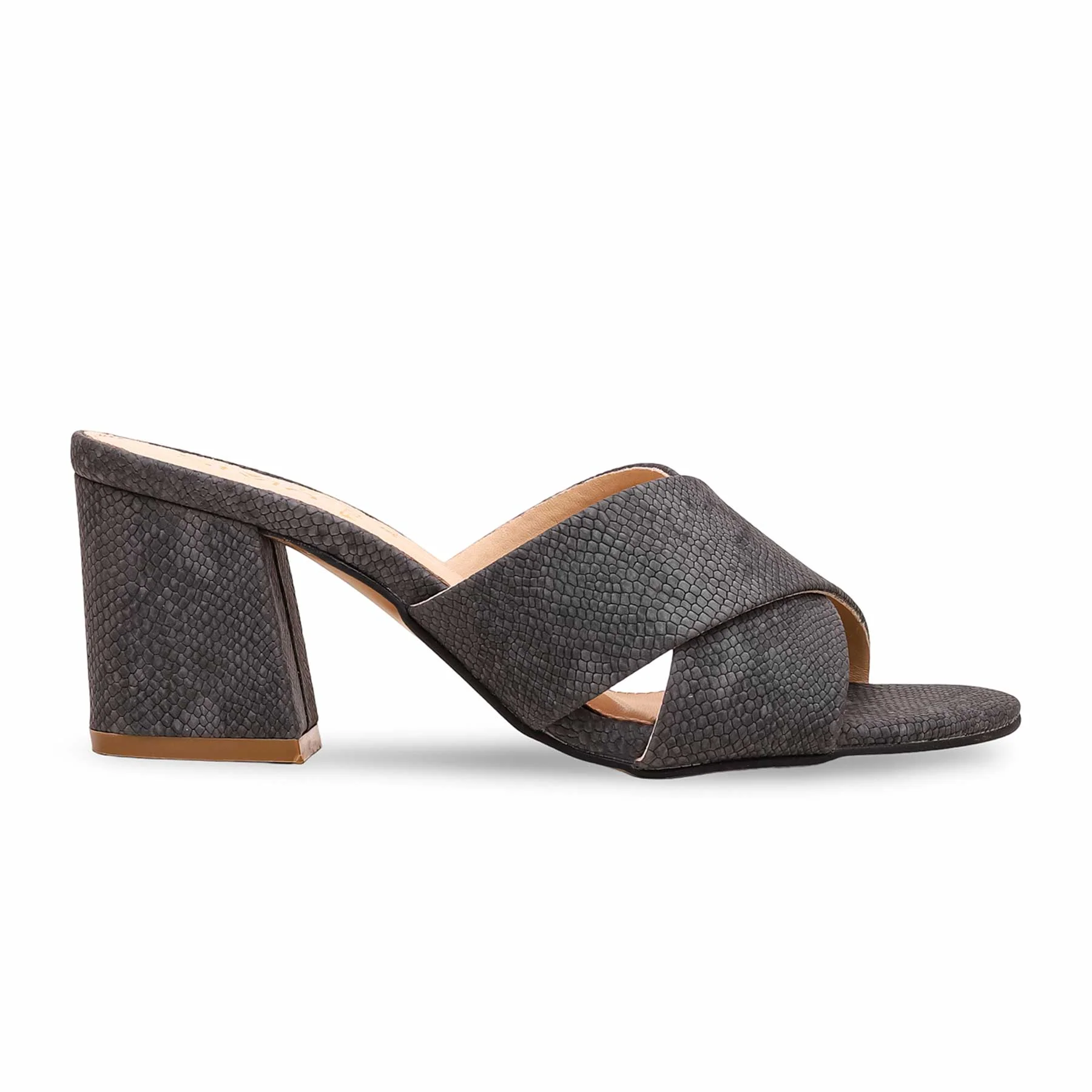 Grey Formal Slipper FR8269 - Image 2