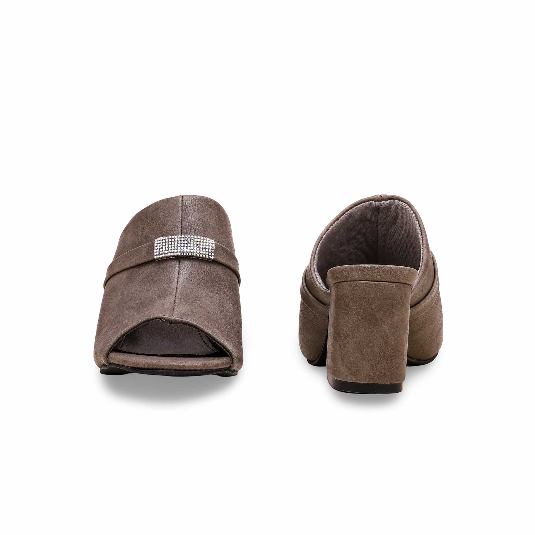 Grey Formal Slipper FR8271 - Image 4