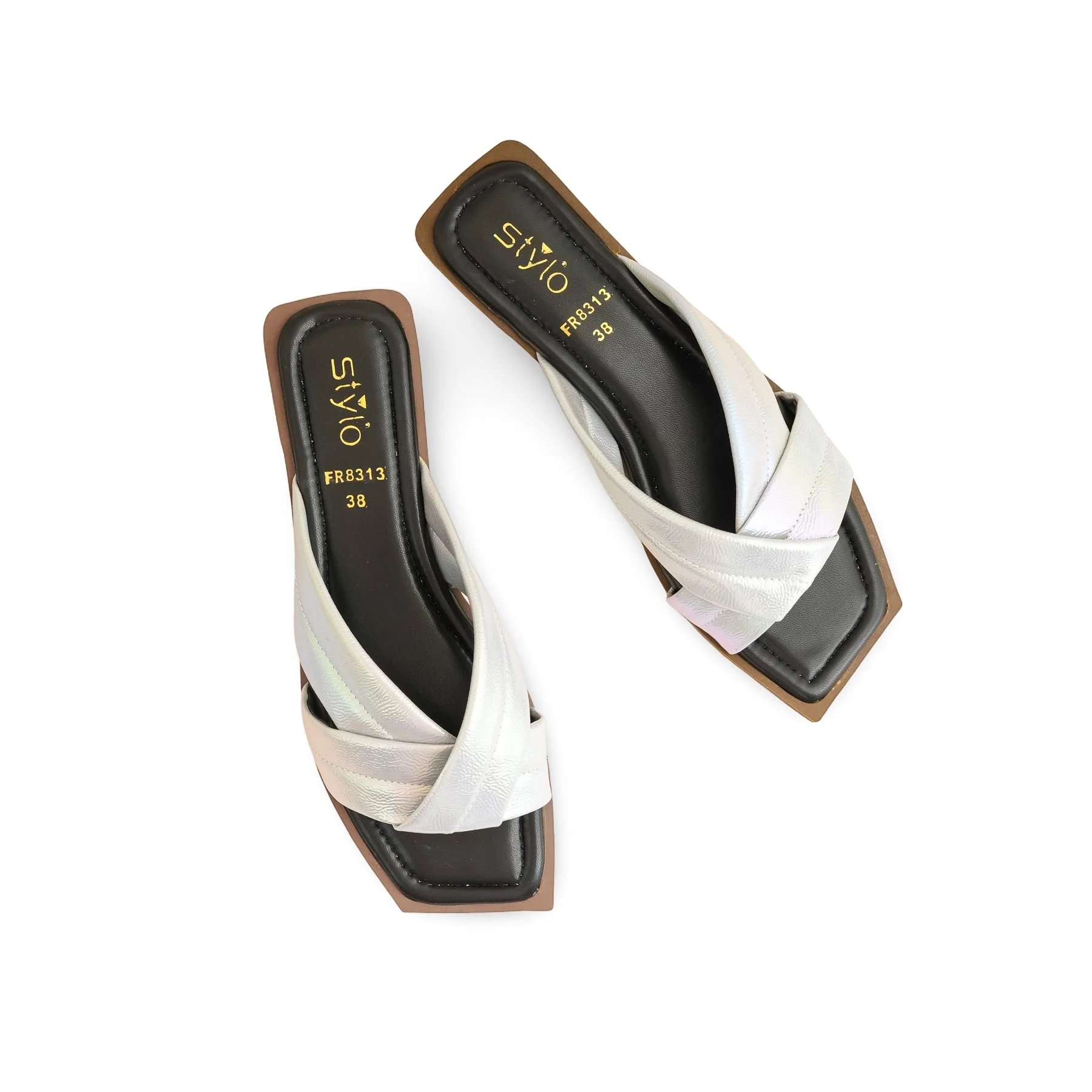 Grey Formal Slipper FR8313 - Image 5