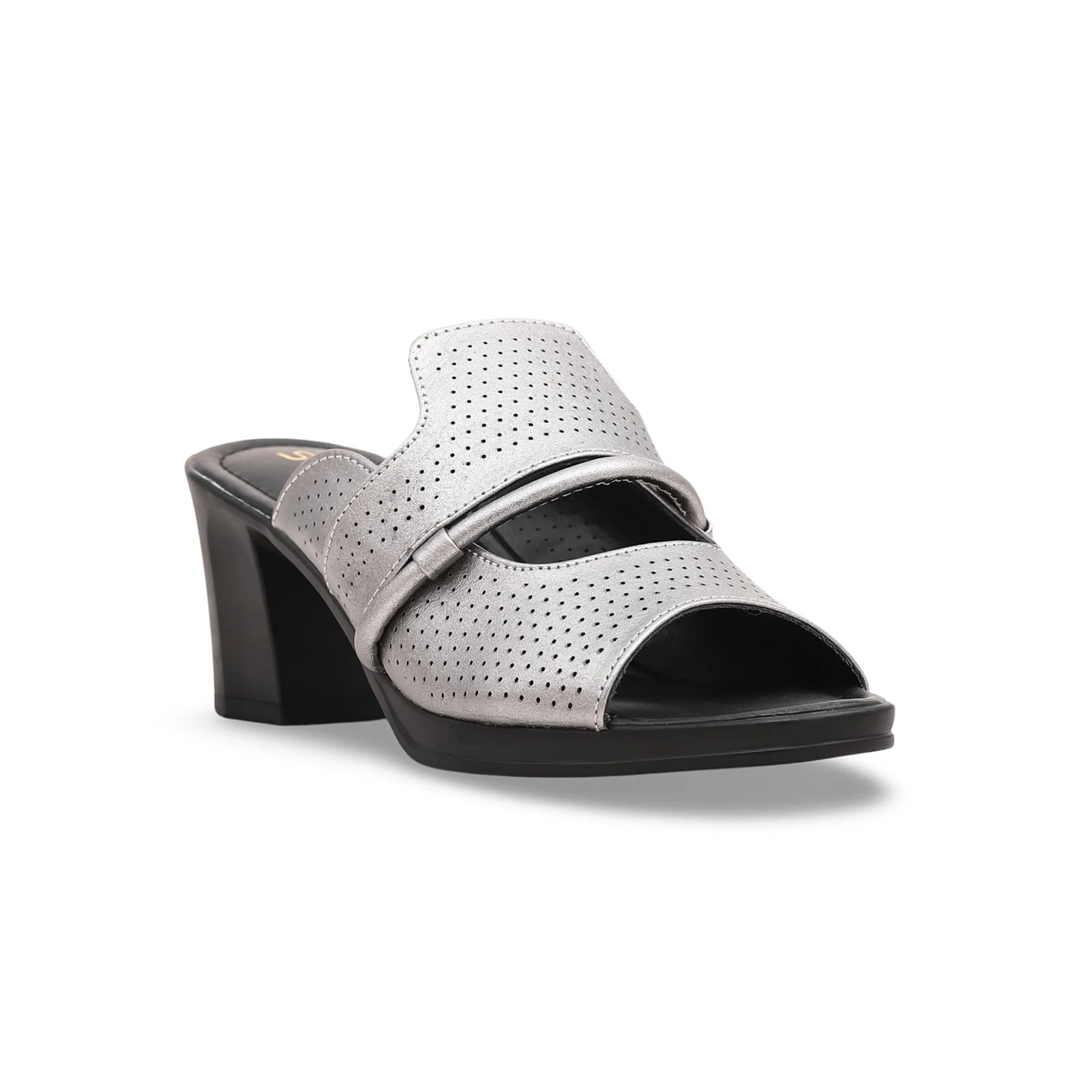 Grey Formal Slipper PU0123 - Image 2
