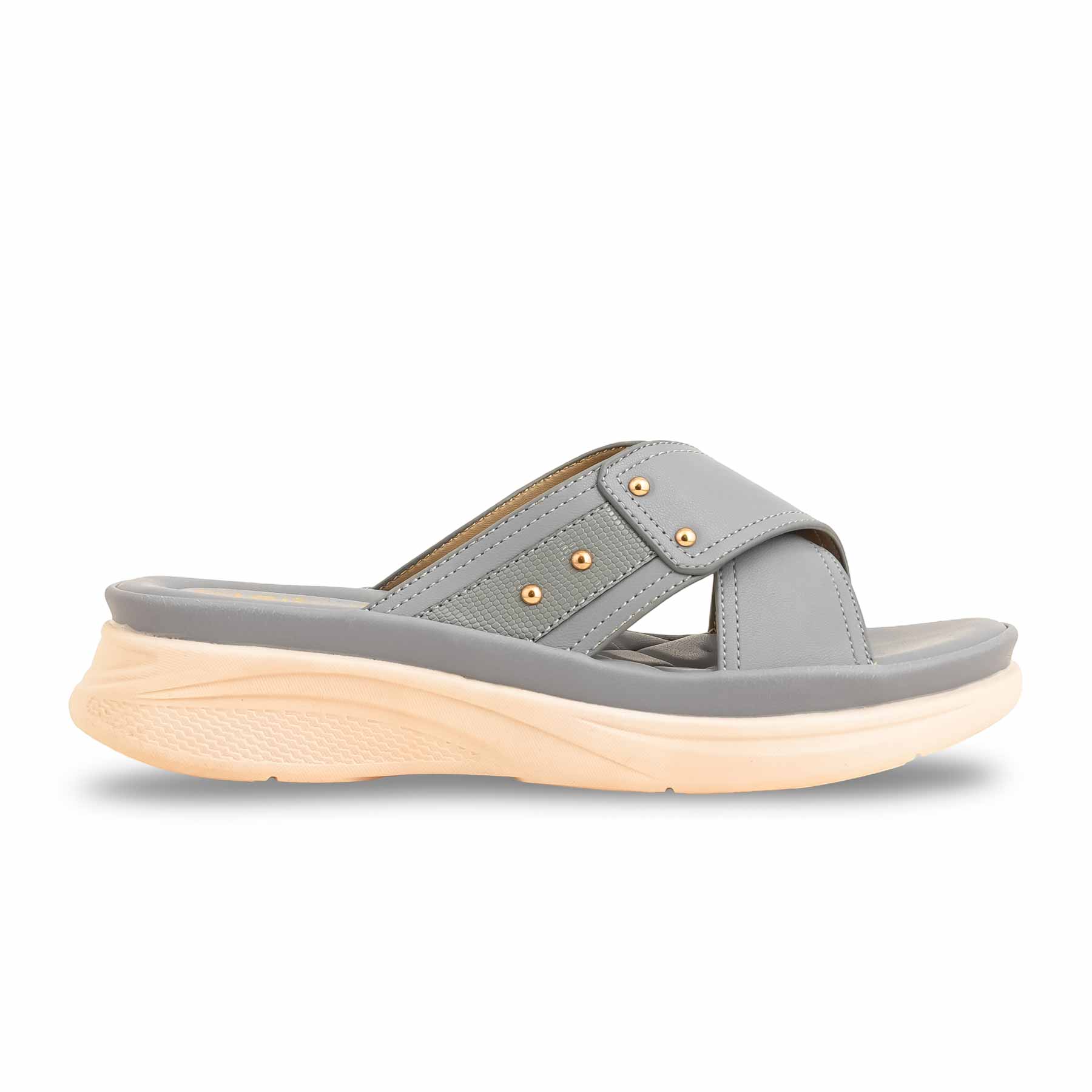 Grey Formal Slipper PU0509 - Image 2