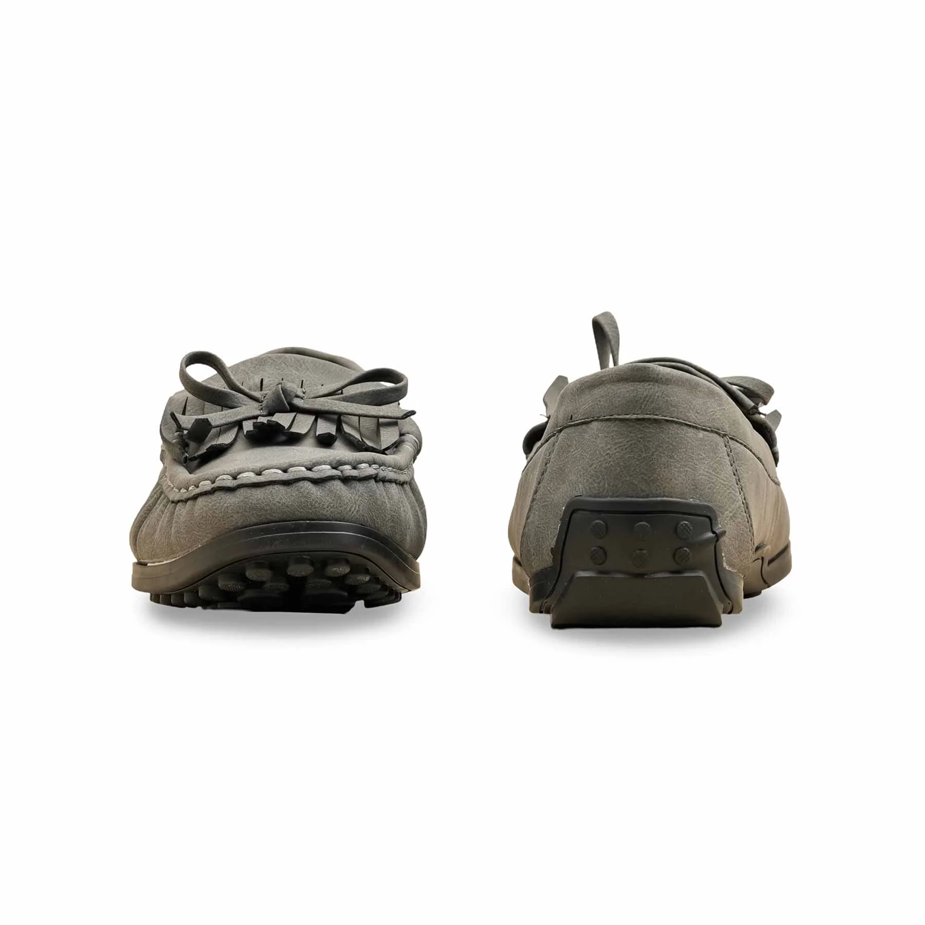 Grey Moccasin For Ladies WN4493 - Image 4