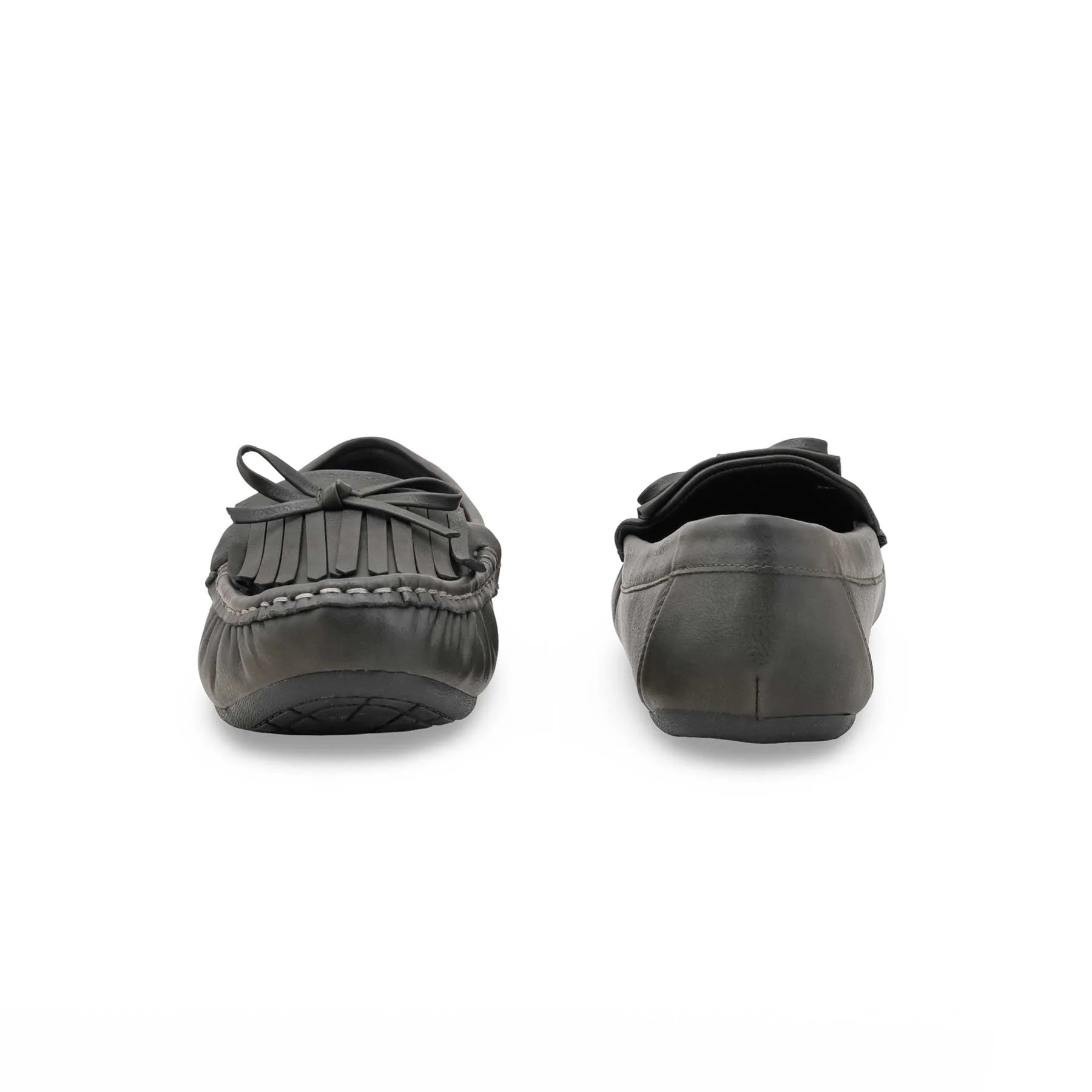 Grey Moccasin For Women LWN428 - Image 4