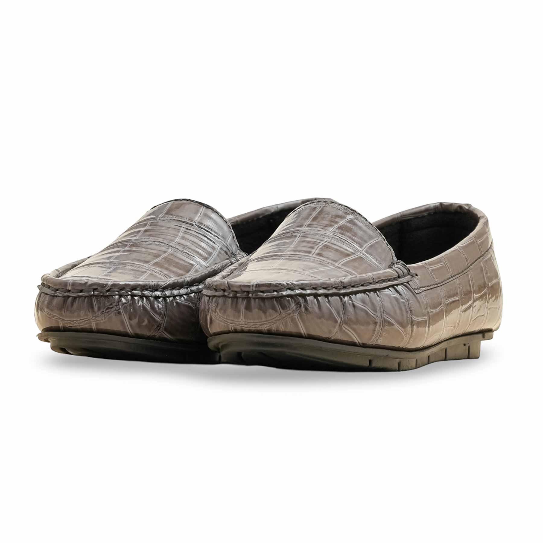 Grey Moccasin For Women WN4507 - Image 3
