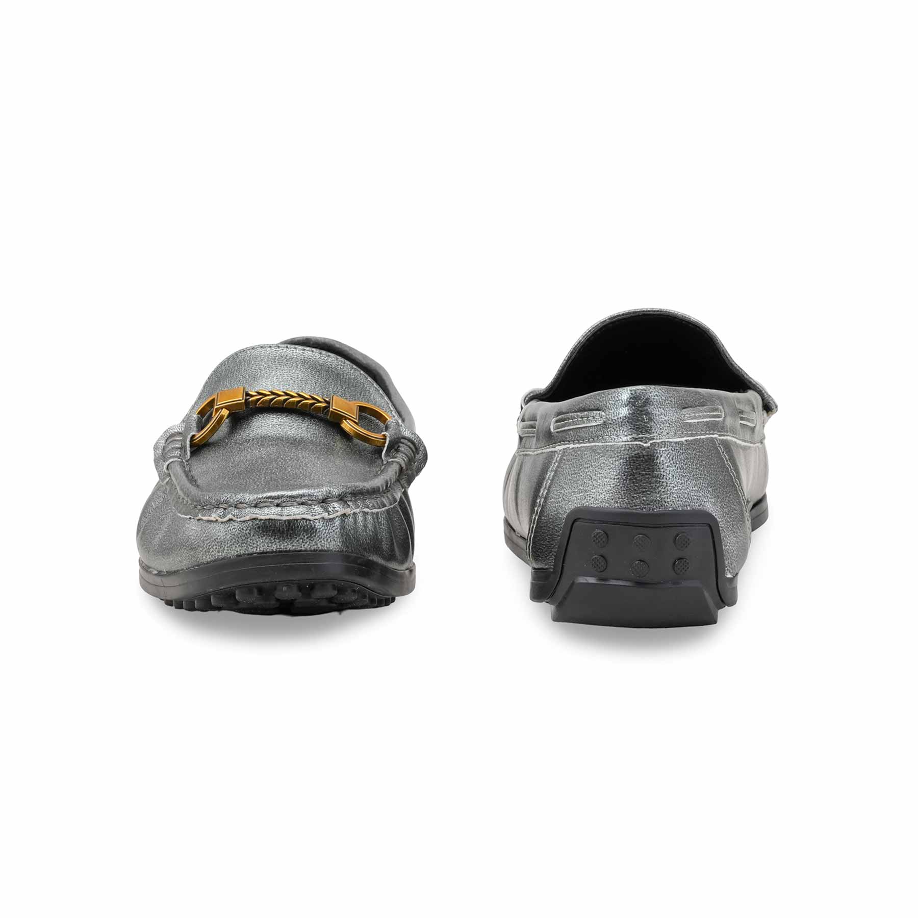 Grey Moccasin For Women WN4582 - Image 5