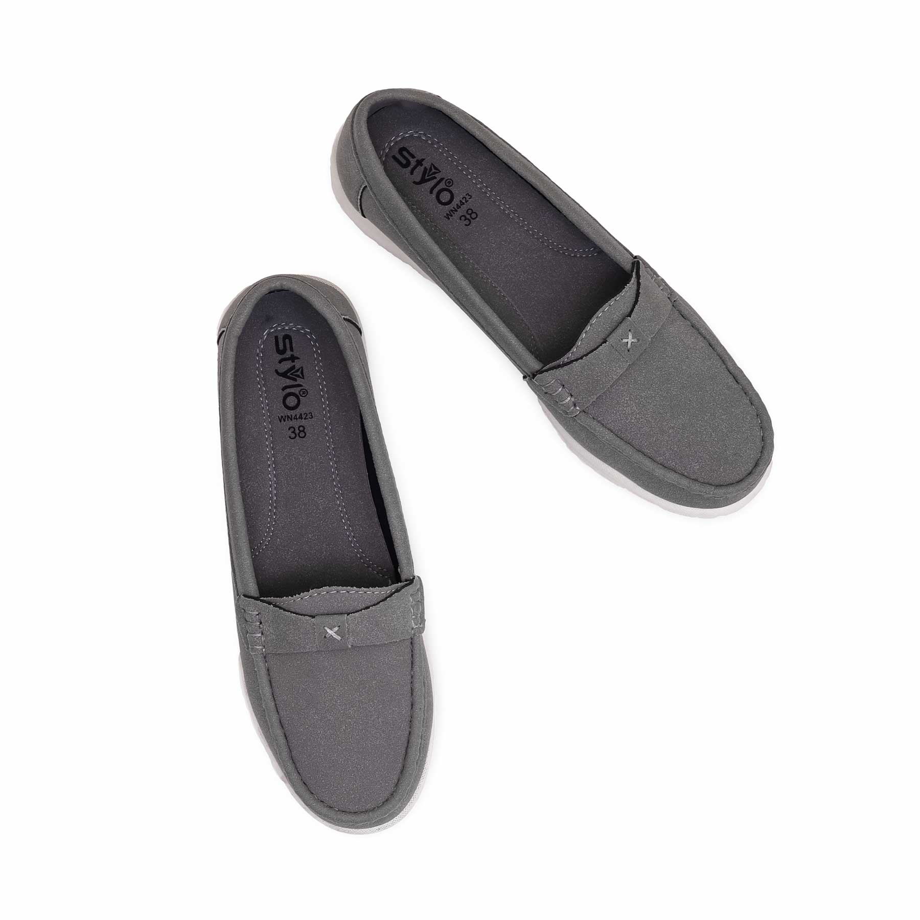 Grey Moccasin WN4423 - Image 4