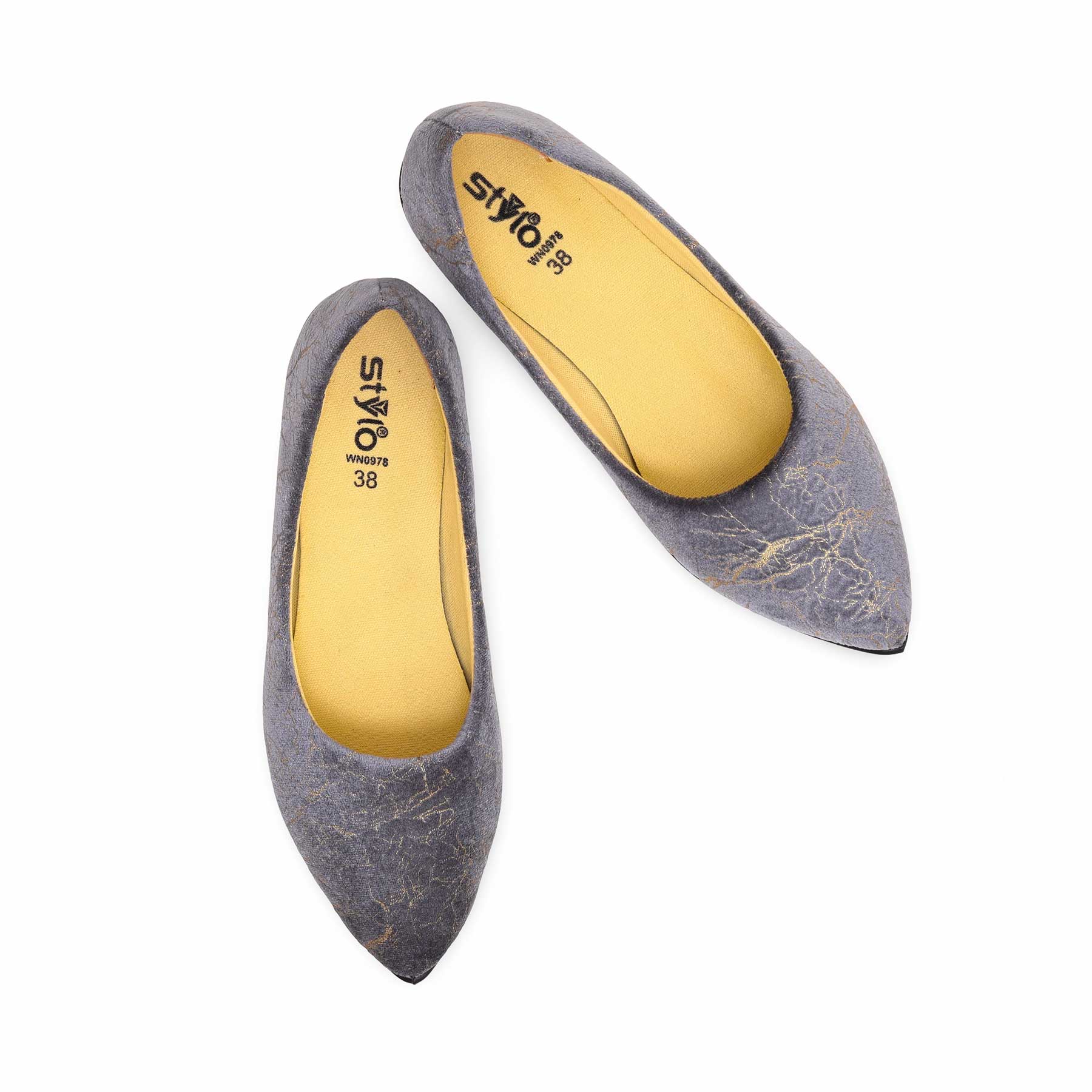 Grey Pumps WN0978 - Image 4