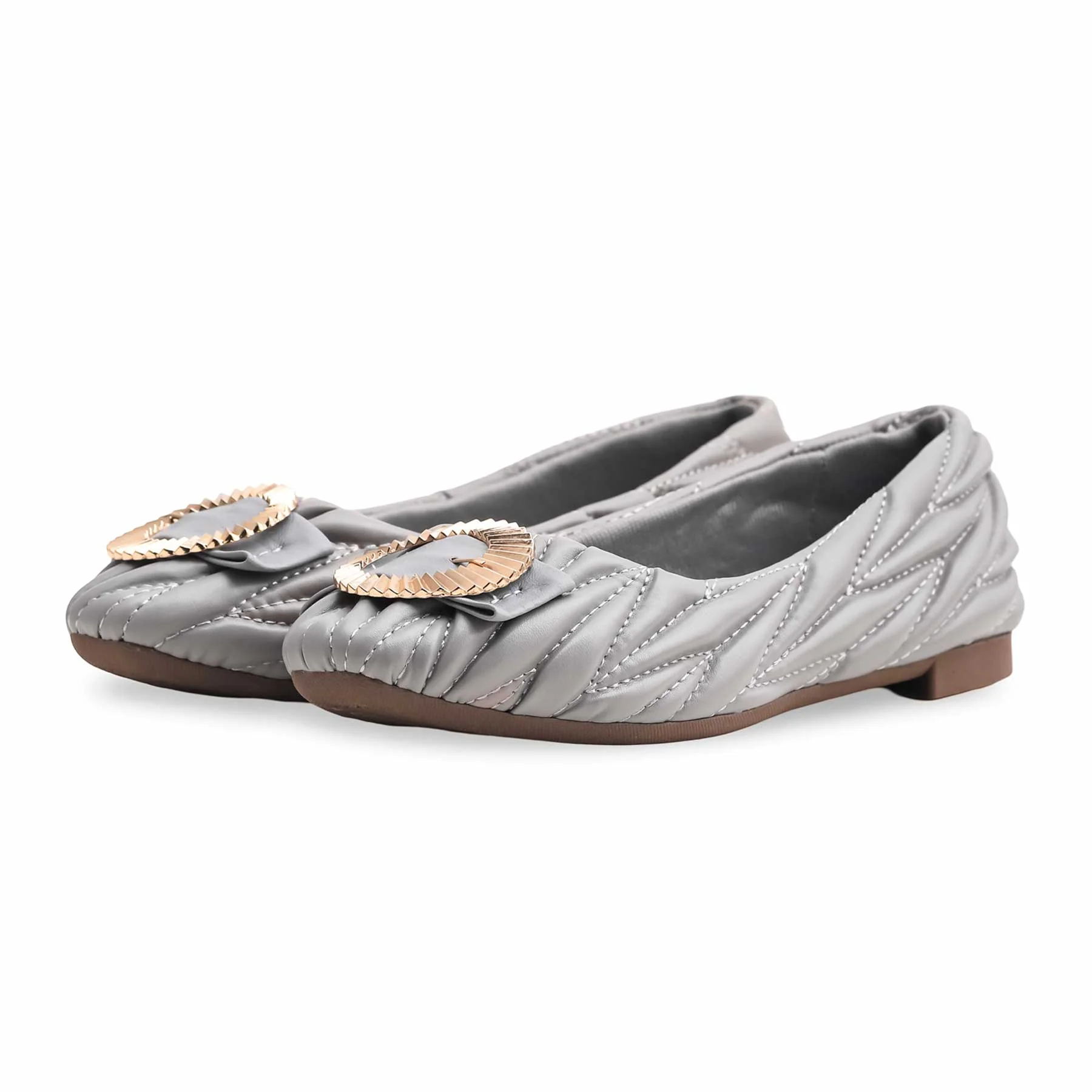 Grey Pumps WN1155 - Image 3