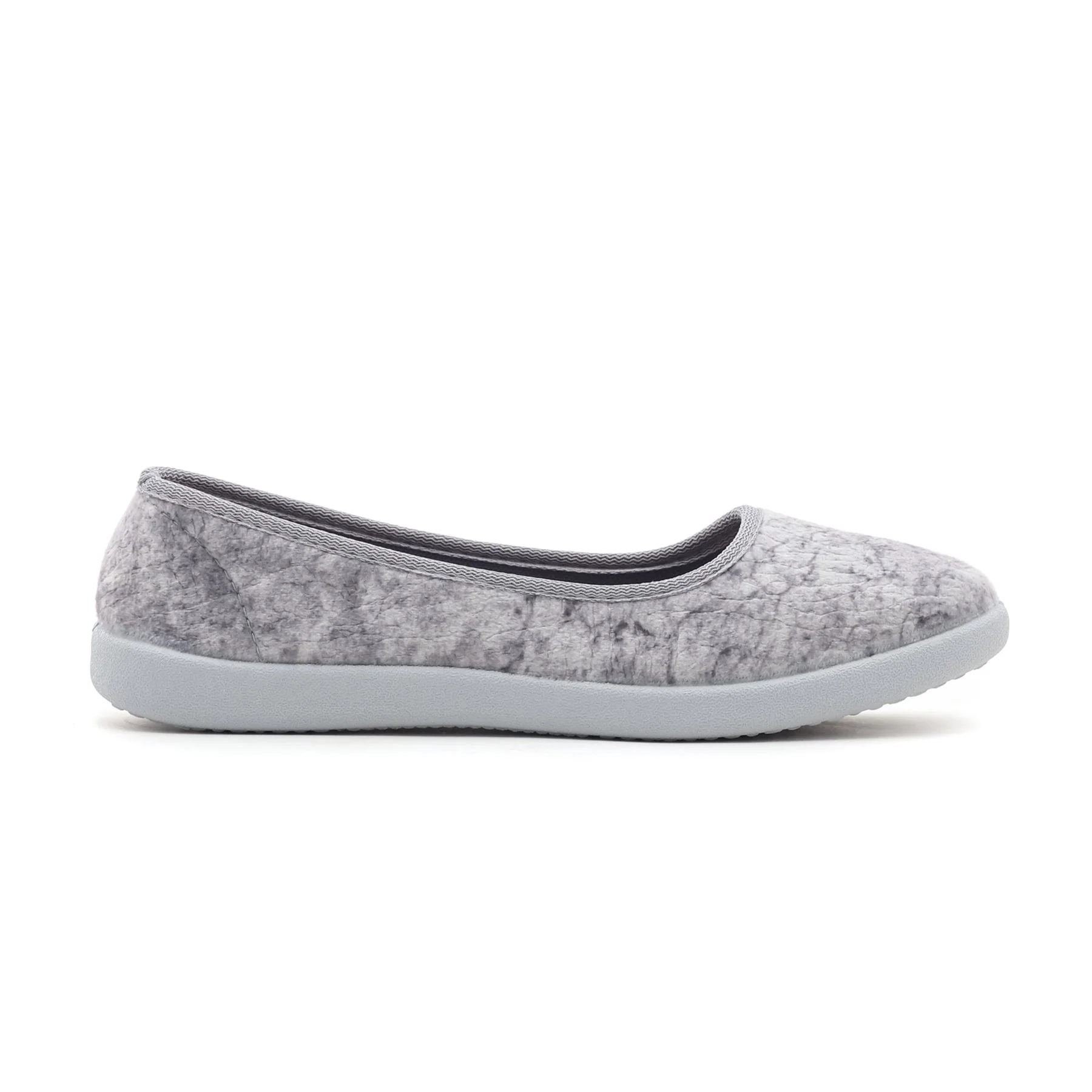 Grey Casual Slip On WN6115 - Image 2