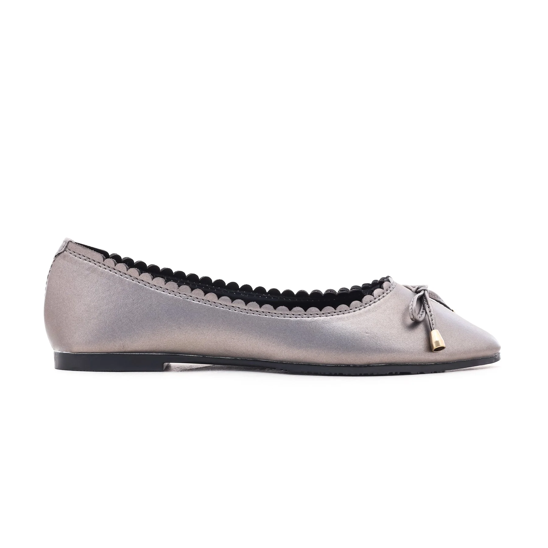 Grey Winter Pumps WN0630 - Image 2