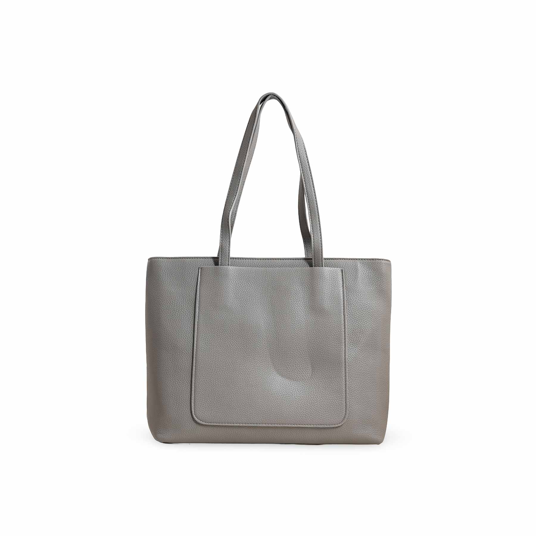 Grey Women Formal Shoulder Bag P36222 - Image 4
