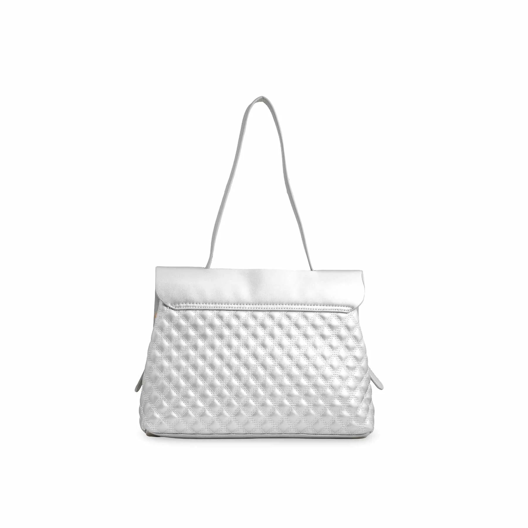 Grey Women Formal Shoulder Bag P36230 - Image 4