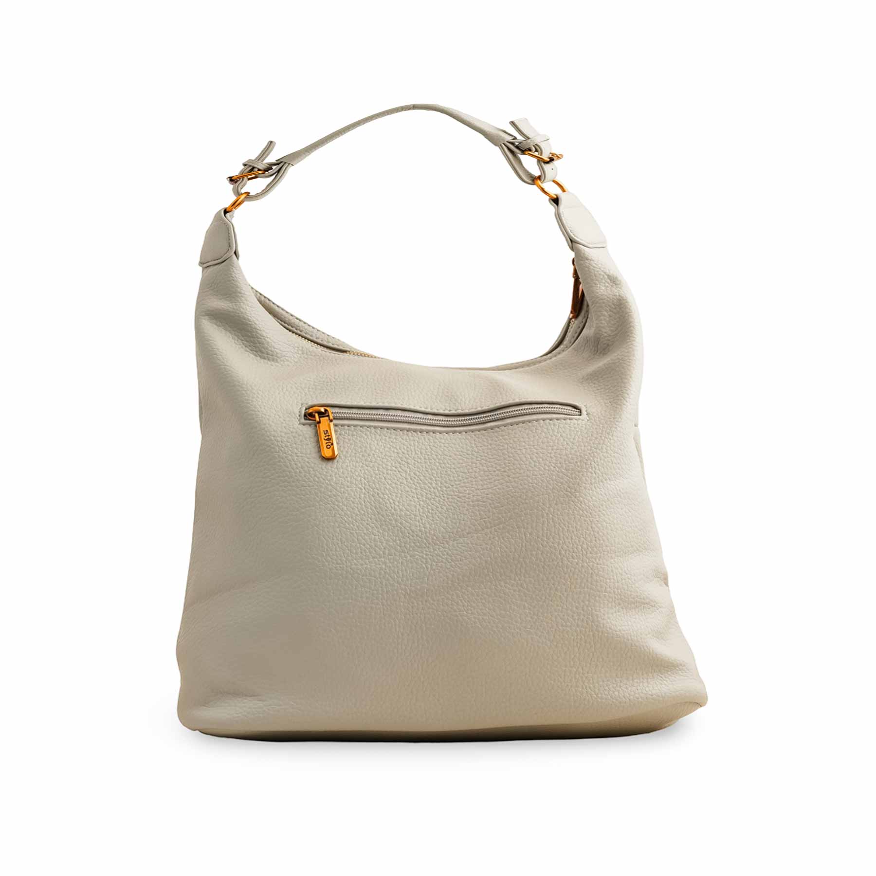 Grey Women Formal Shoulder Bag P36359 - Image 4