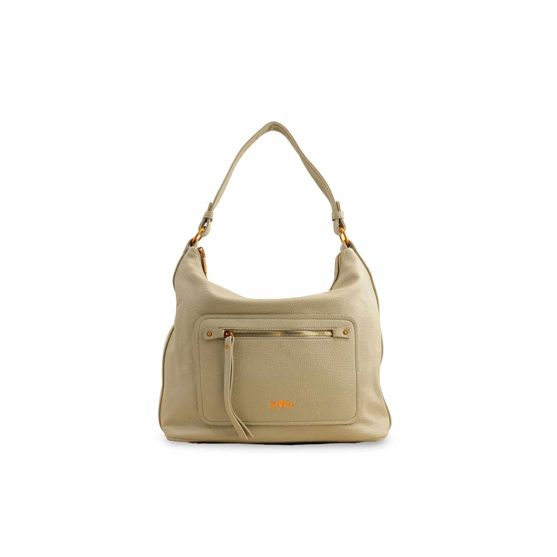 Grey Women Formal Shoulder Bag P36361 - Image 2