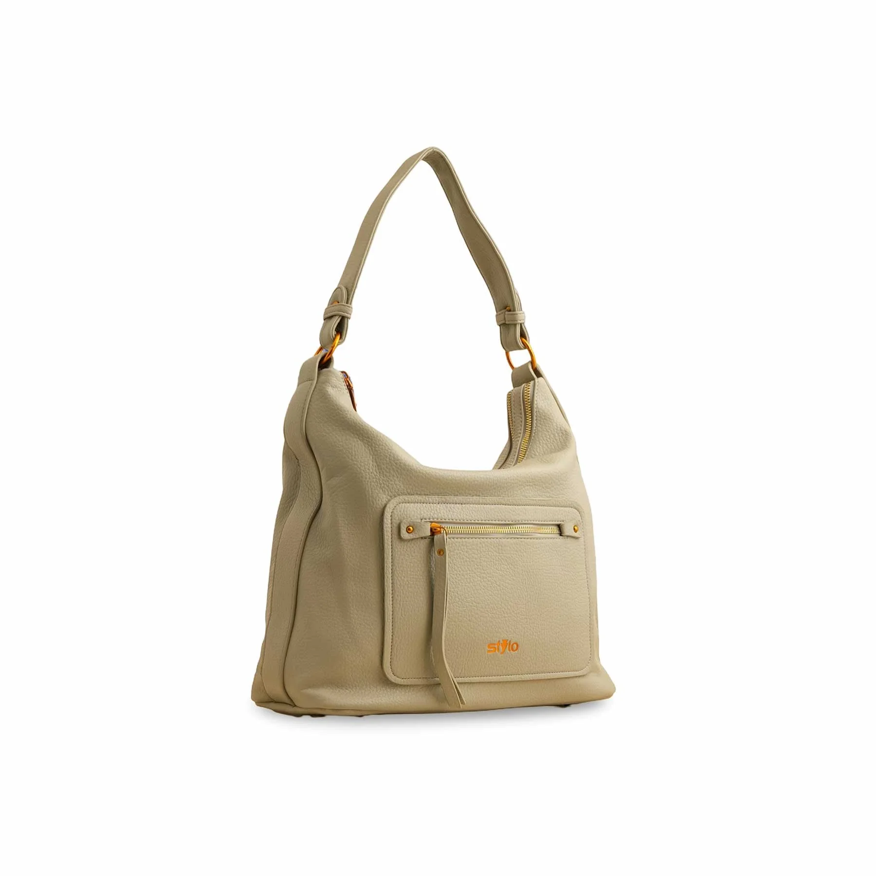 Grey Women Formal Shoulder Bag P36361 - Image 3
