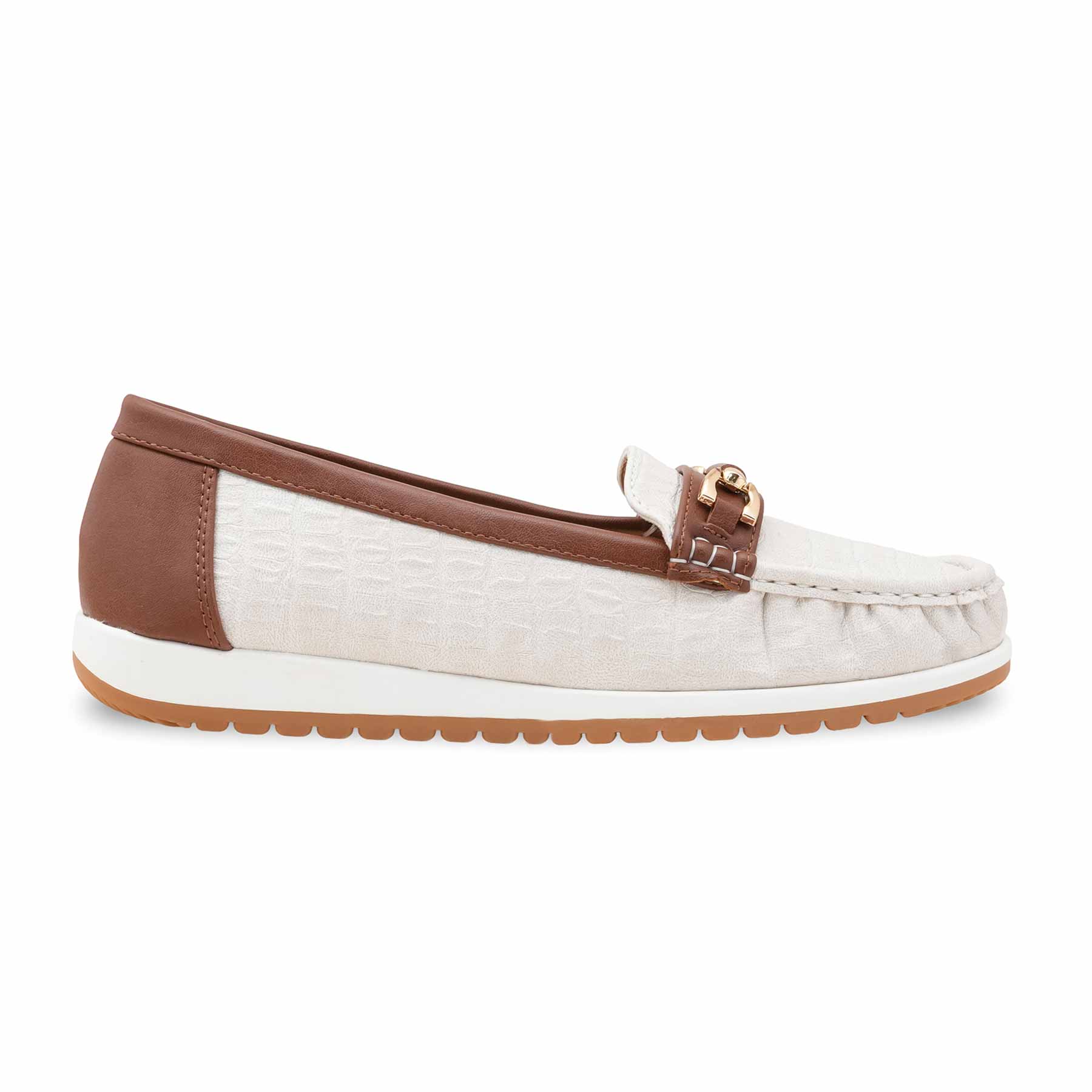 Grey Women Moccasin WN4522 - Image 2