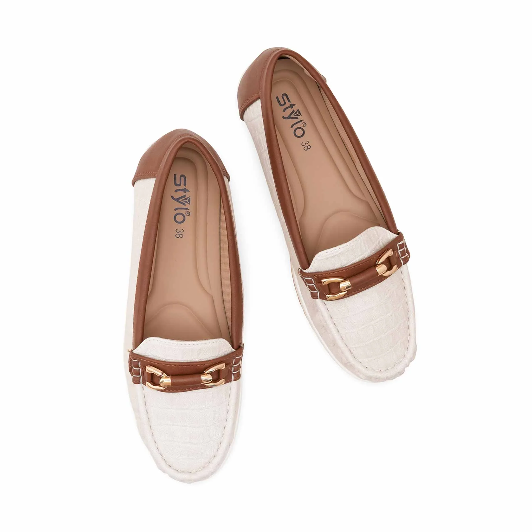 Grey Women Moccasin WN4522 - Image 5