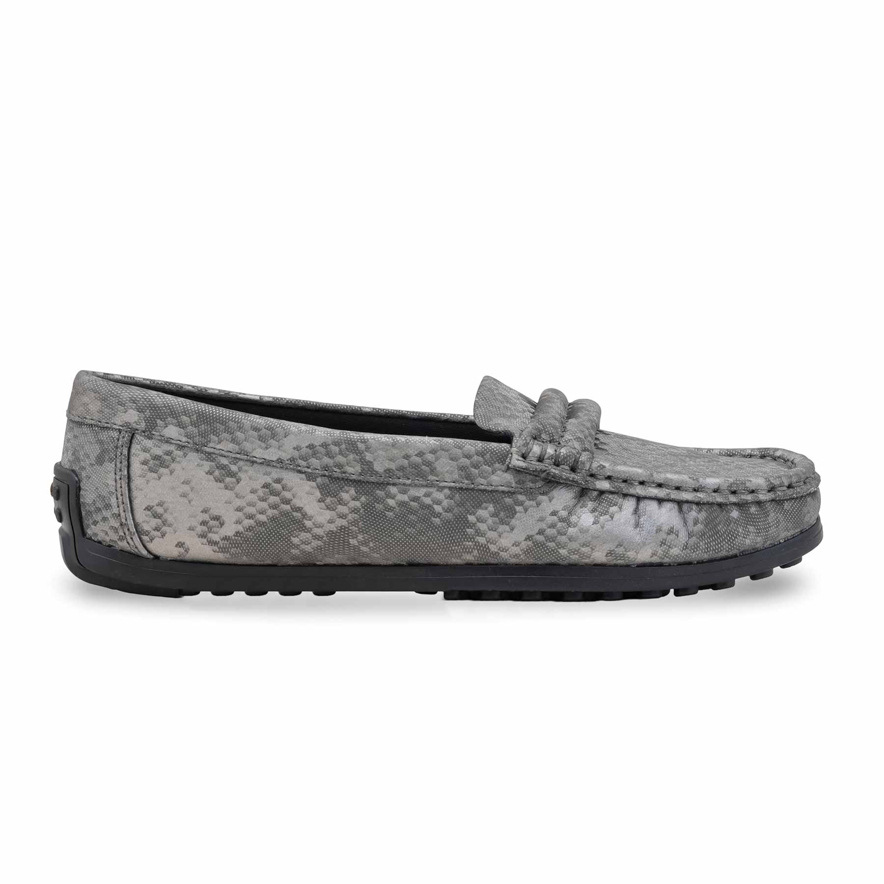 Grey Women Moccasin WN4553 - Image 2