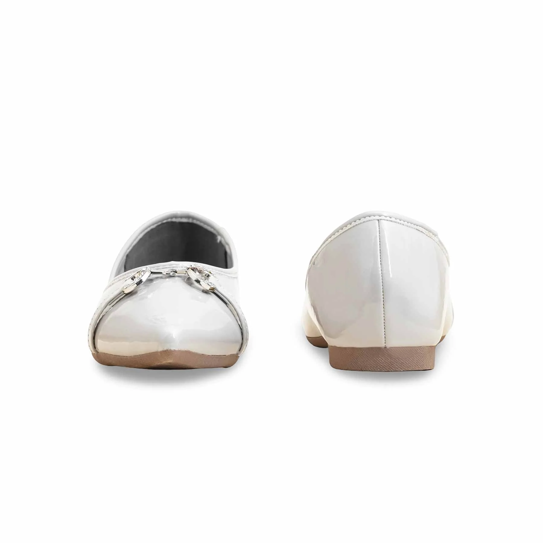 Grey Women Pumps WN1240 - Image 4