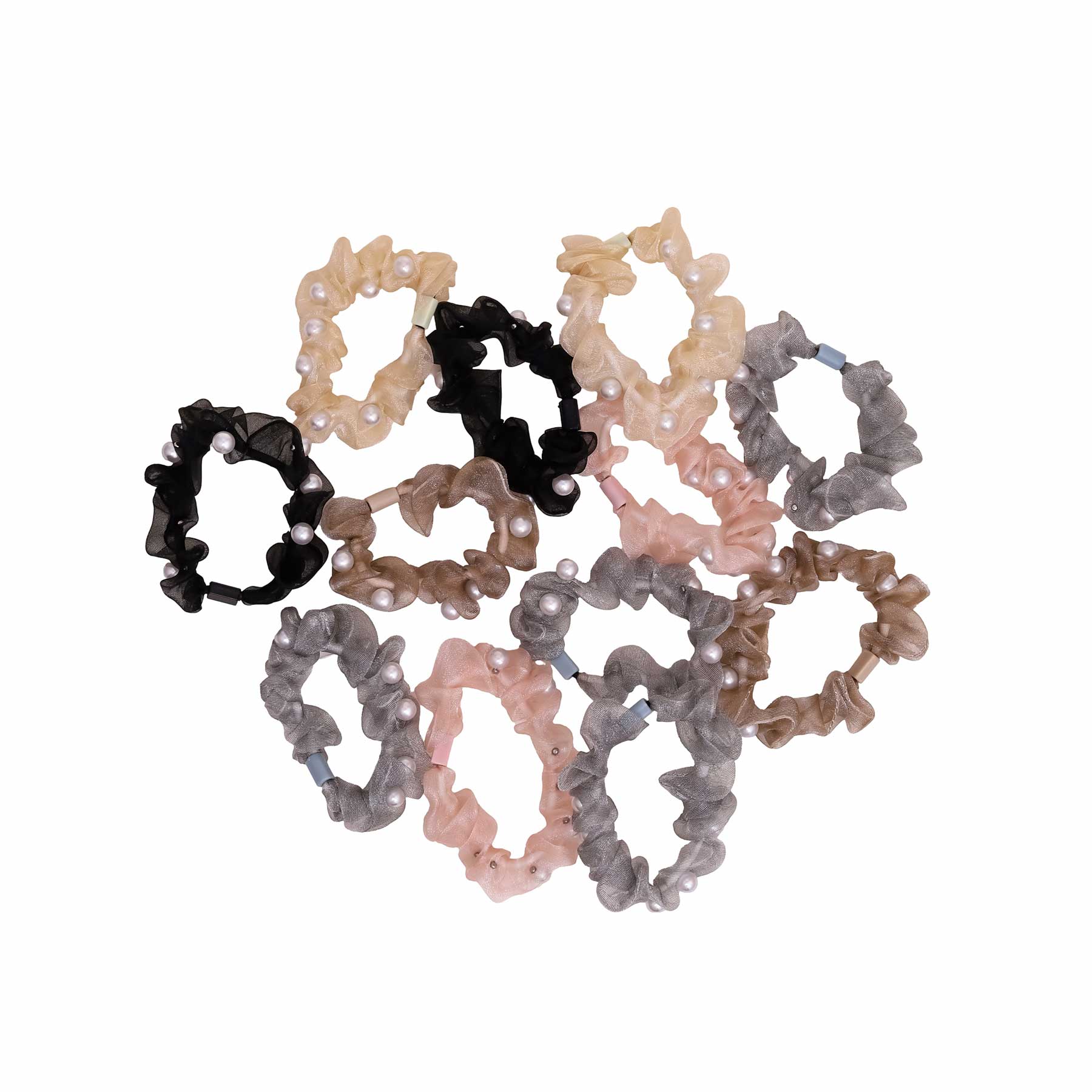 Pack of 12 Hair Ponies O20001 - Image 3