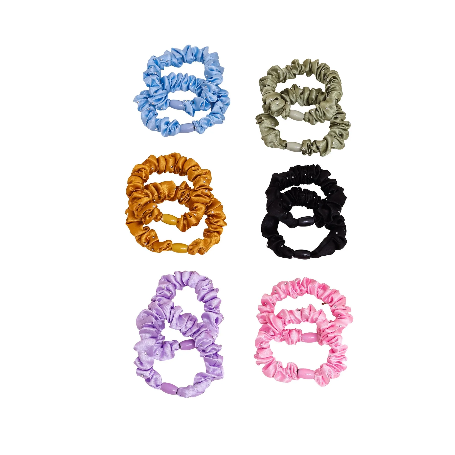 Pack of 12 Hair Ponies O20007 - Image 2