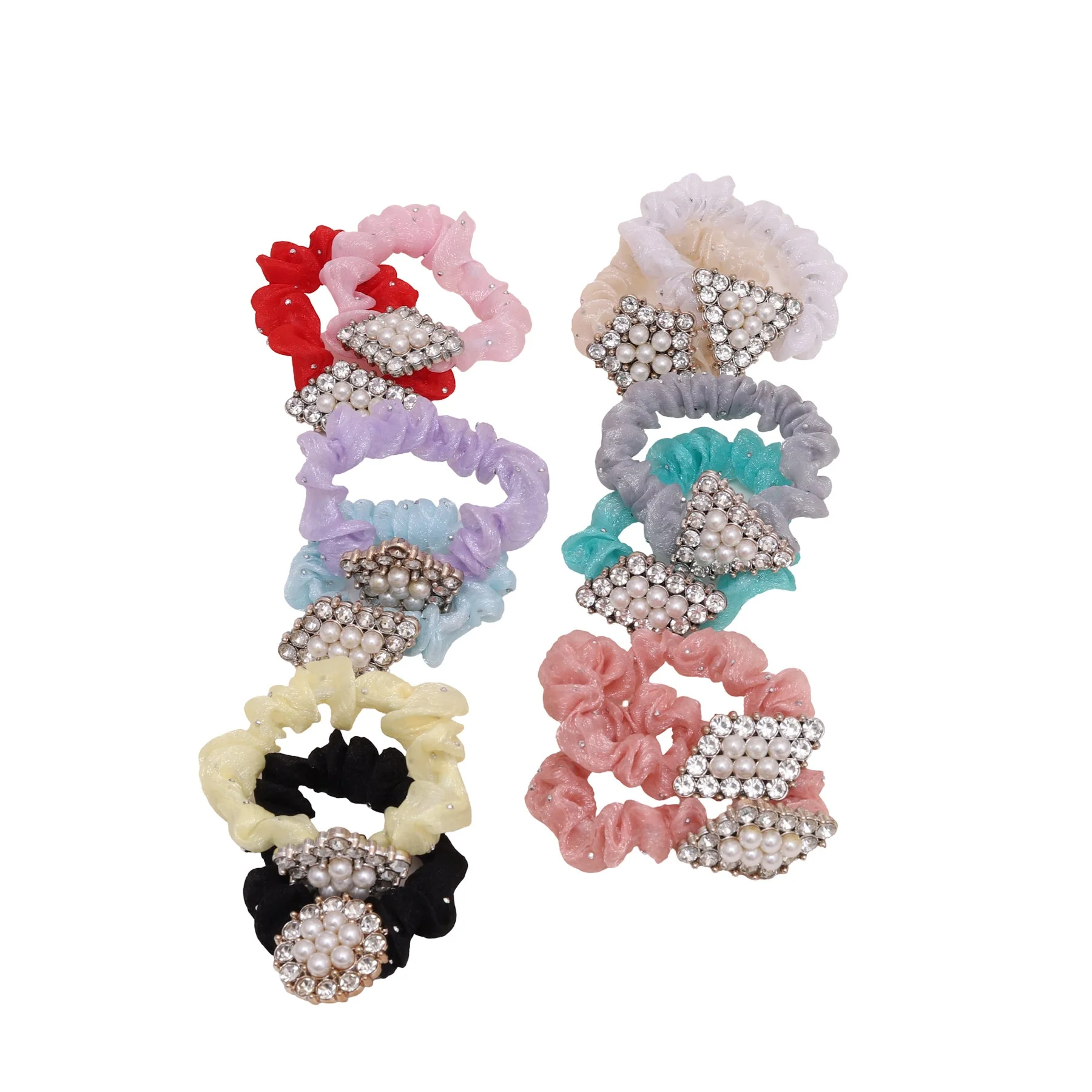 Pack of 12 Hair Ponies O20009 - Image 2