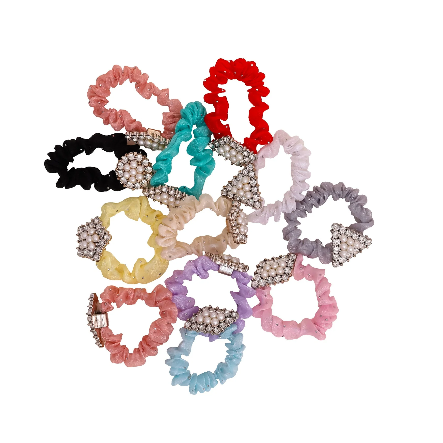 Pack of 12 Hair Ponies O20009 - Image 3
