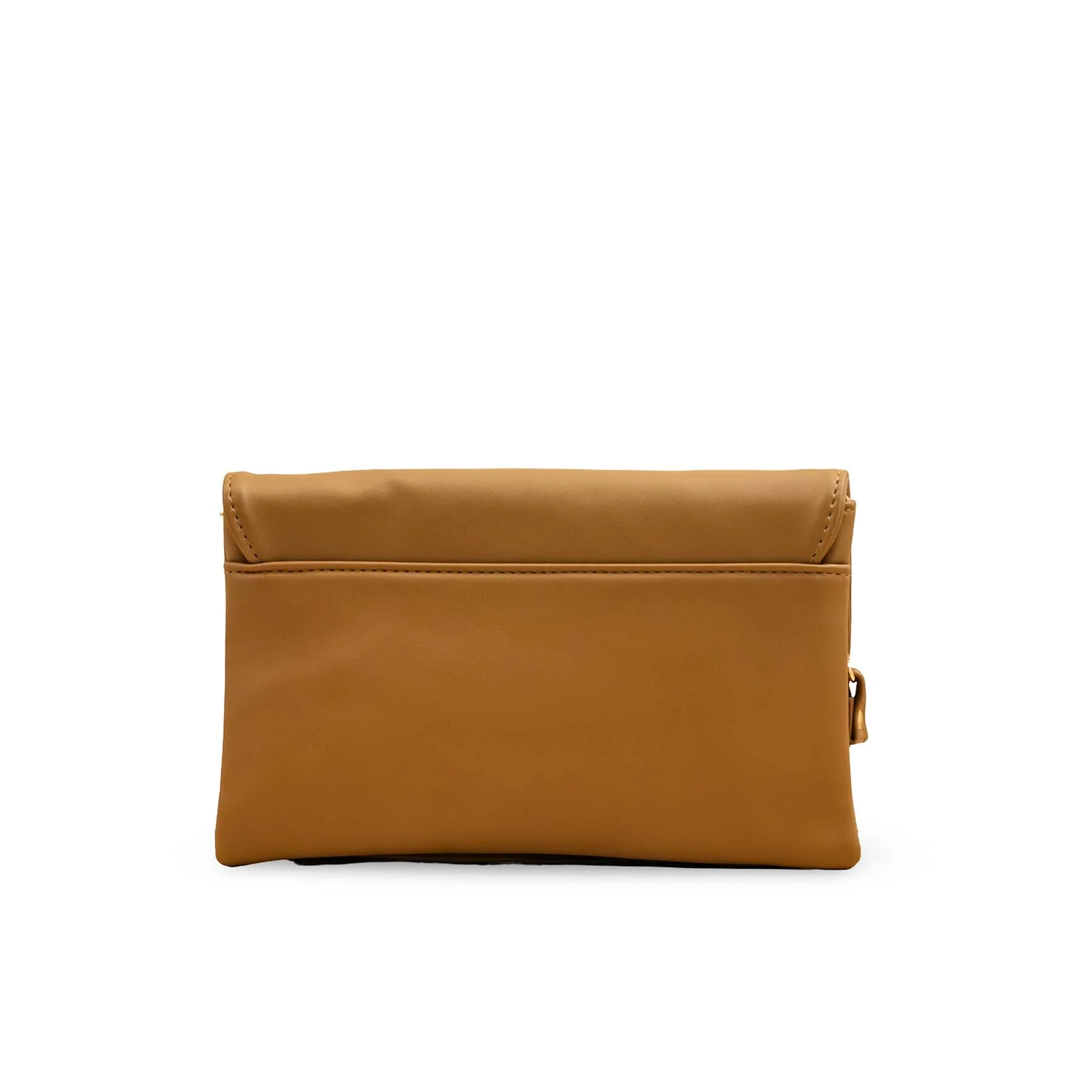 Khaki Casual Pouch For Ladies P97641 - Image 4
