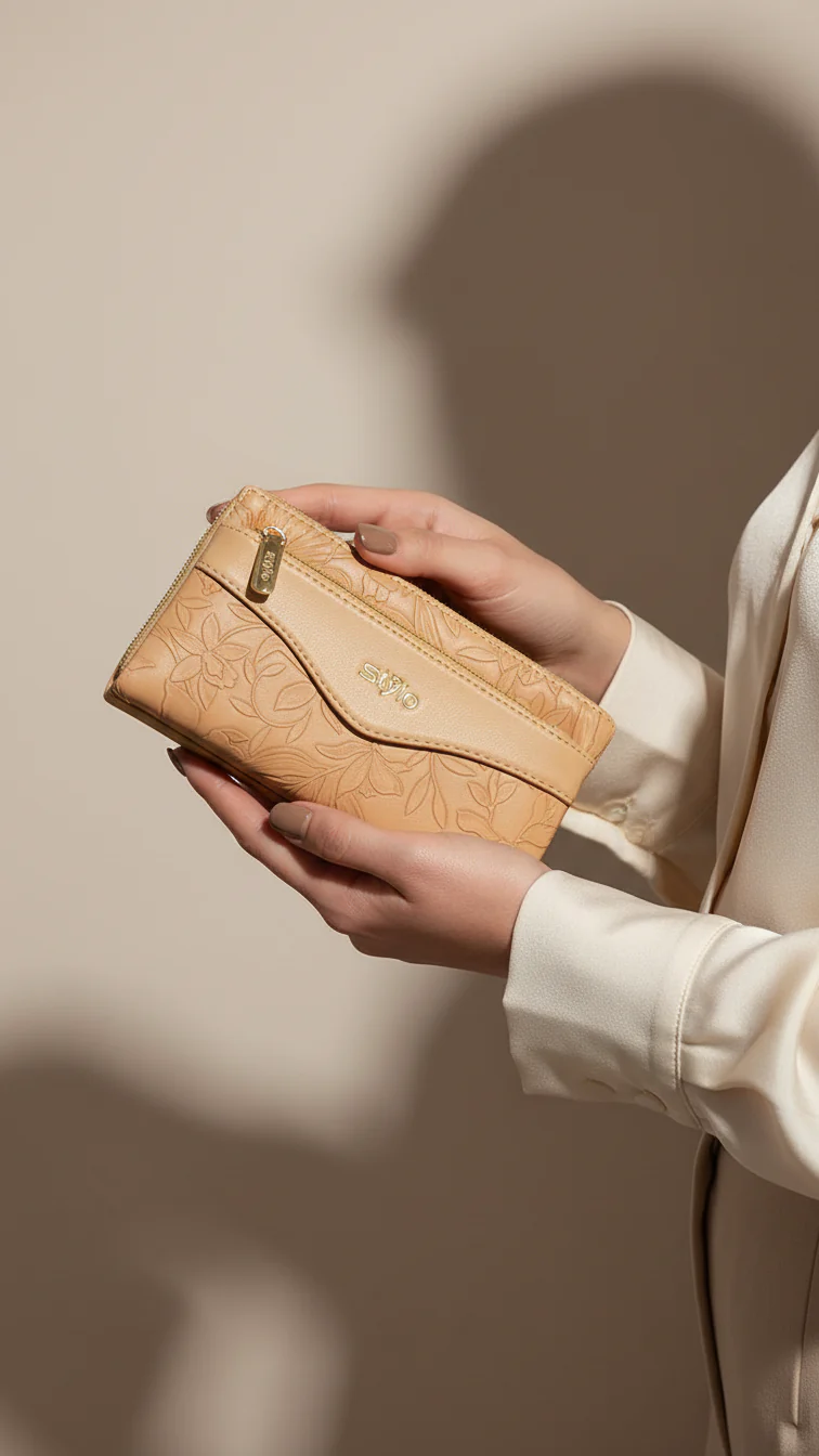 Khaki Casual Pouch P97656