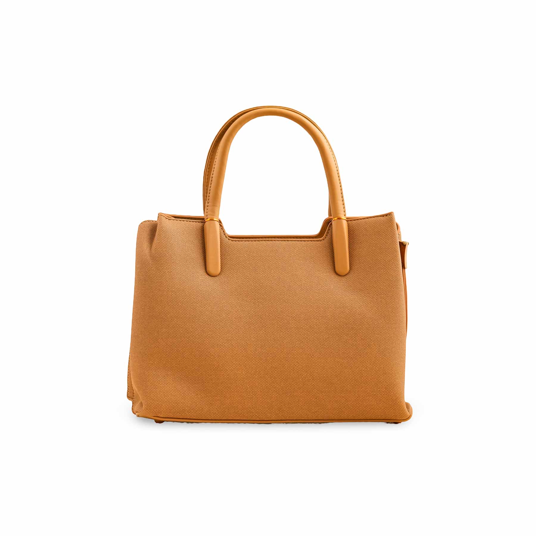 Khaki Formal Hand Bag For Ladies P36378 - Image 4