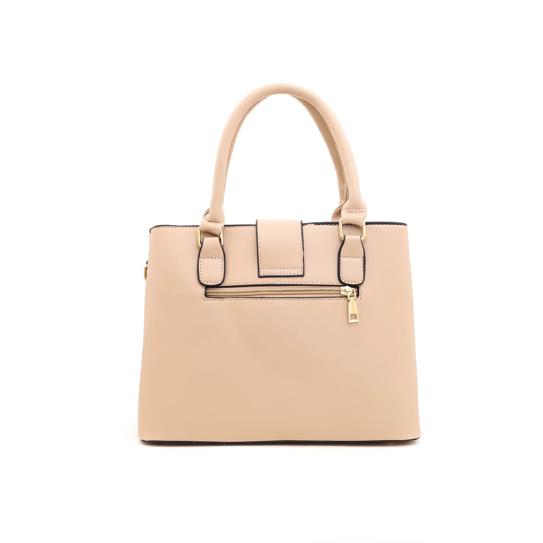 Khaki Formal Hand Bag P35609 - Image 3