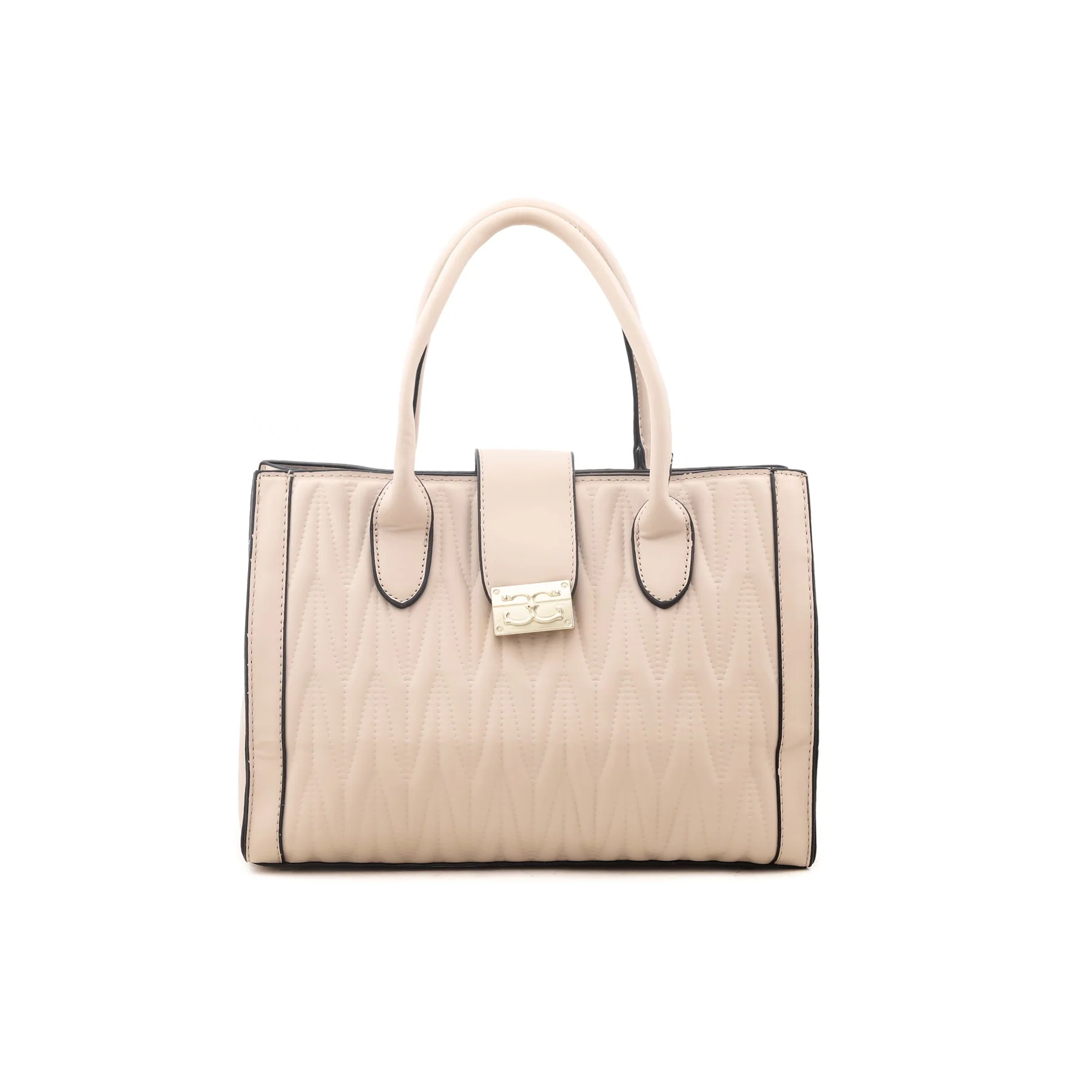 Khaki Formal Hand Bag P35633 - Image 2