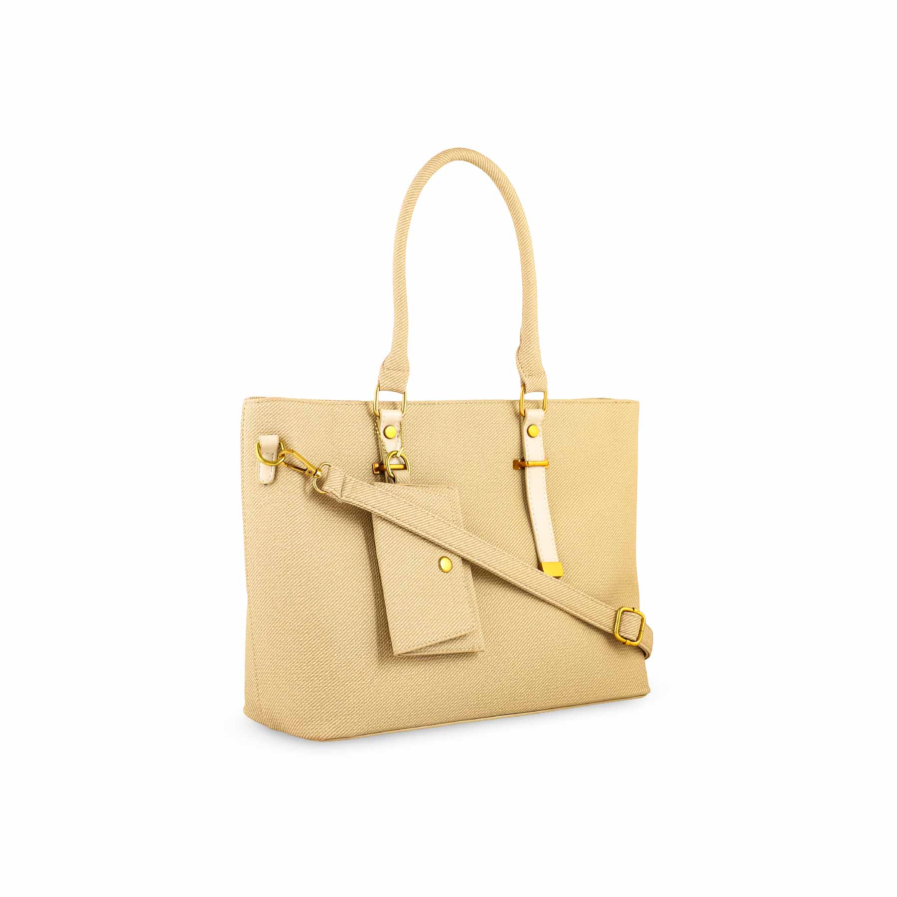 Khaki Formal Hand Bag P36156 - Image 3