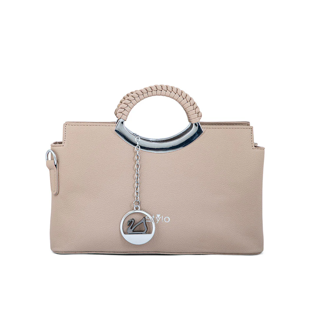 Khaki Formal Hand Bag P36165 - Image 2