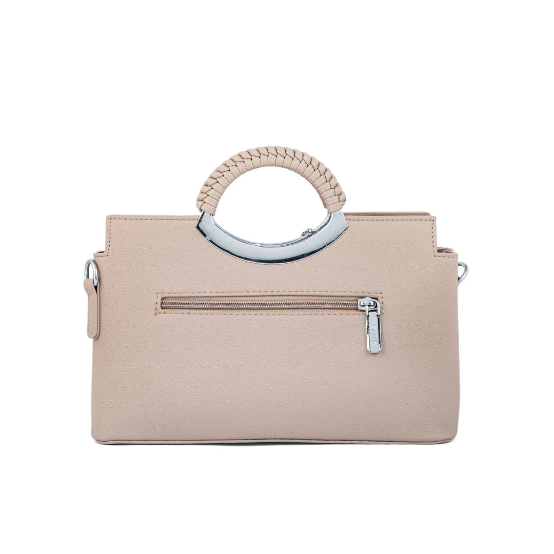 Khaki Formal Hand Bag P36165 - Image 4