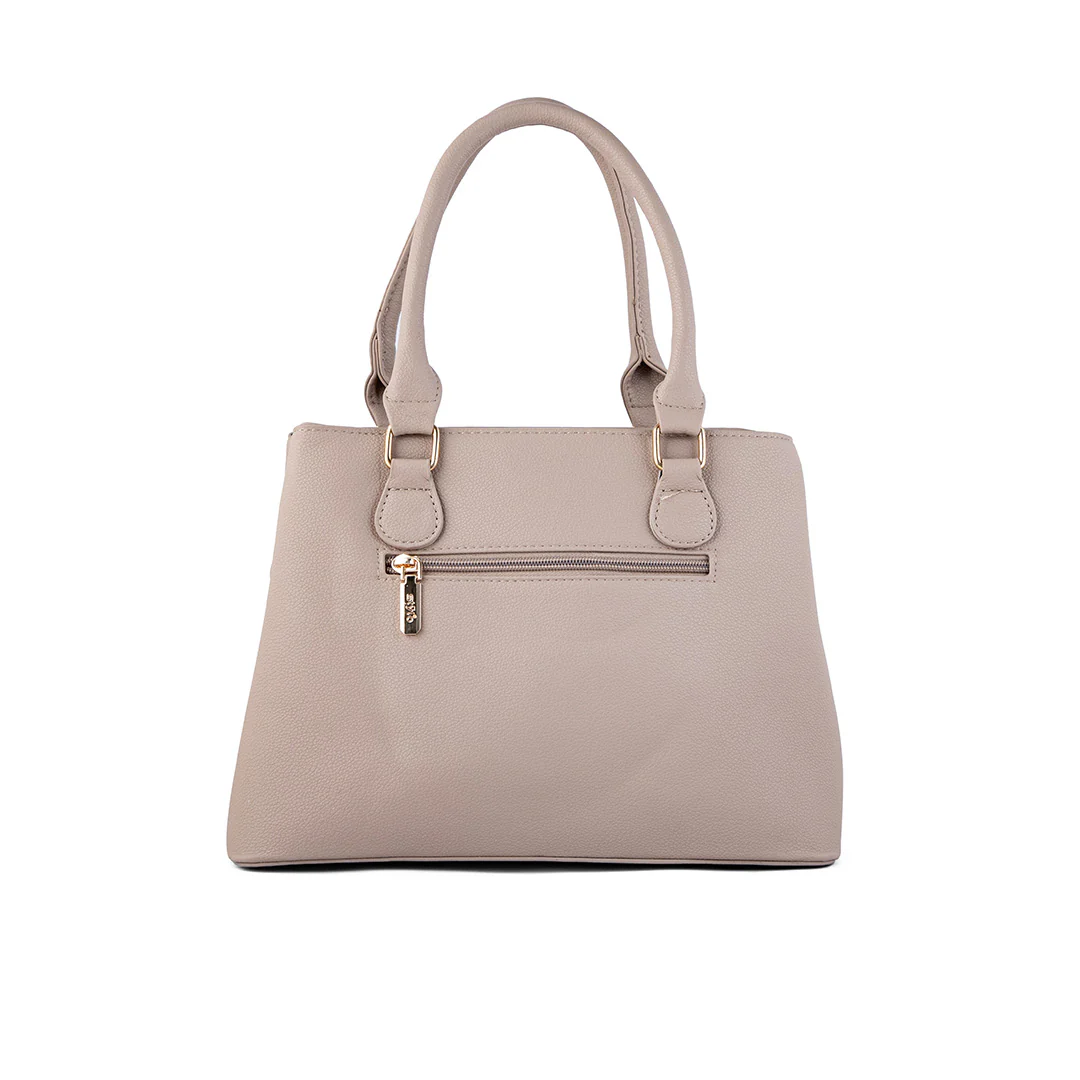 Khaki Formal Hand Bag P36184 - Image 3