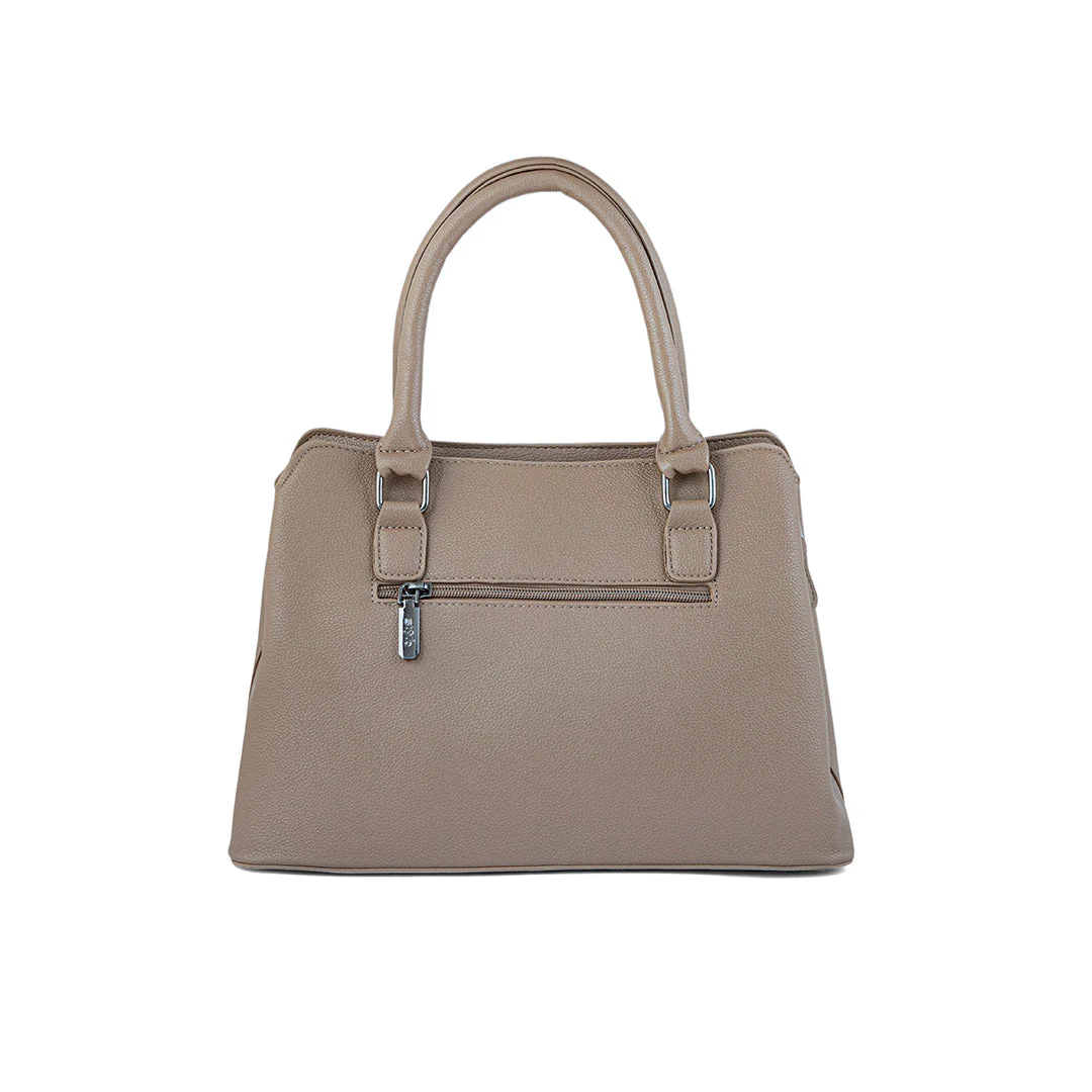 Khaki Formal Hand Bag P36234 - Image 3