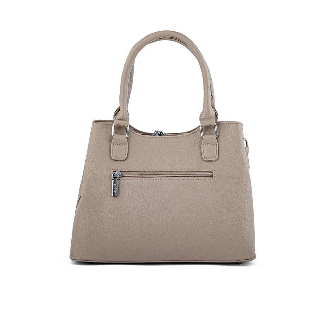 Khaki Formal Hand Bag P36239 - Image 3
