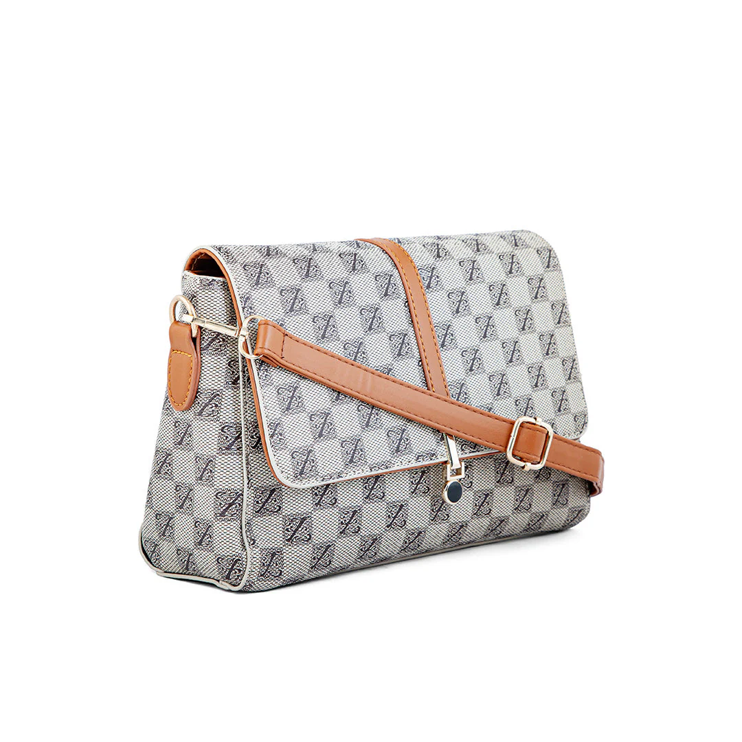Khaki Formal Hand Bag P36254 - Image 3
