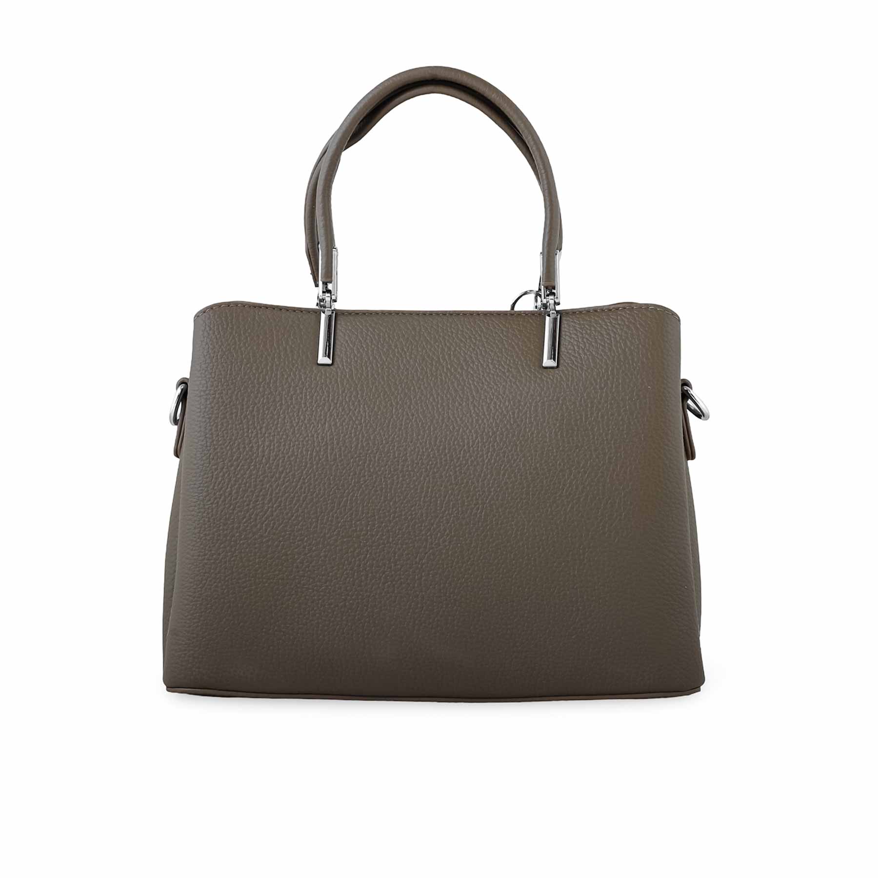 Khaki Formal Hand Bag P36263 - Image 4