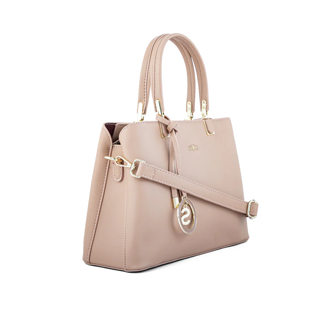 Khaki Formal Hand Bag P36284 - Image 2
