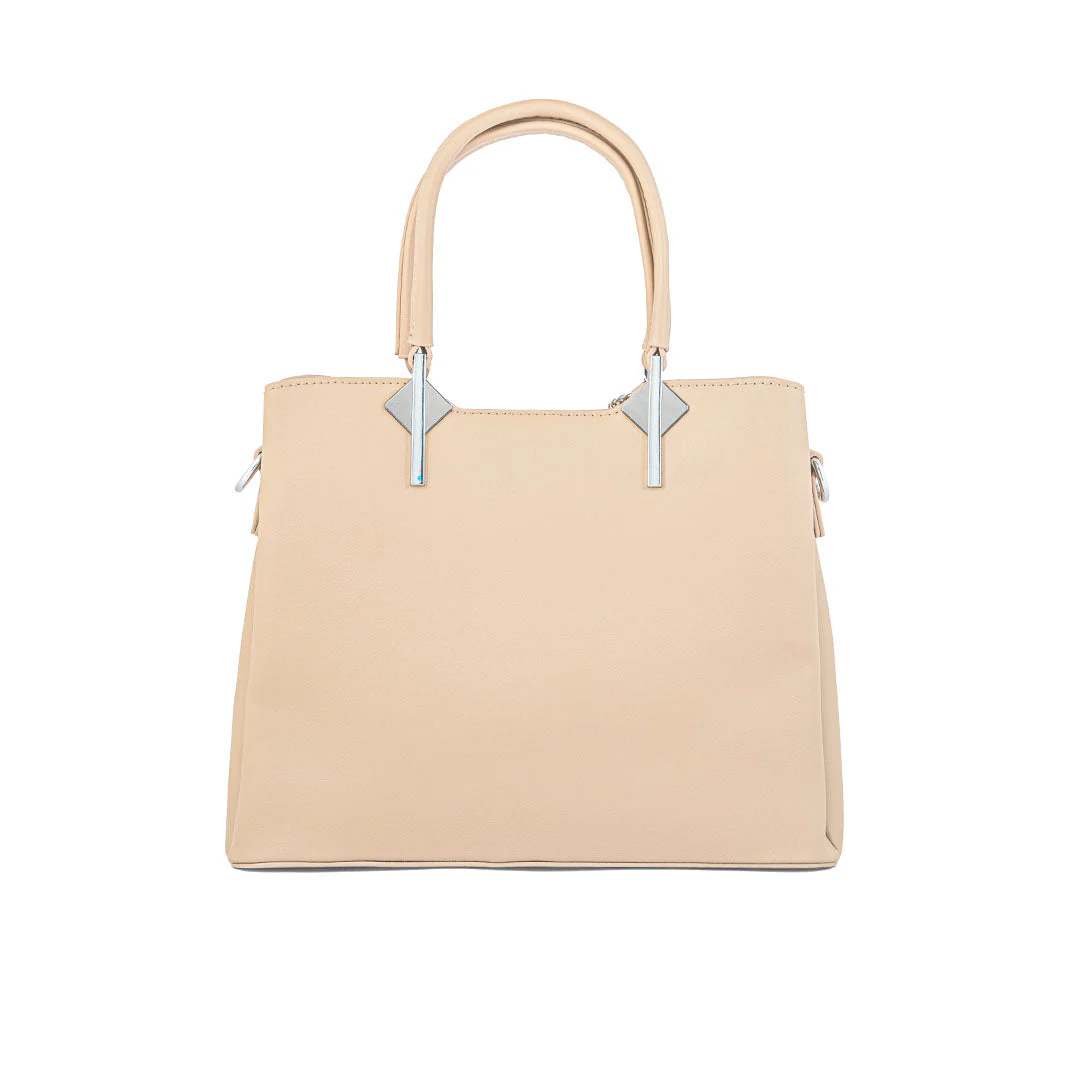 Khaki Formal Hand Bag P36288 - Image 4